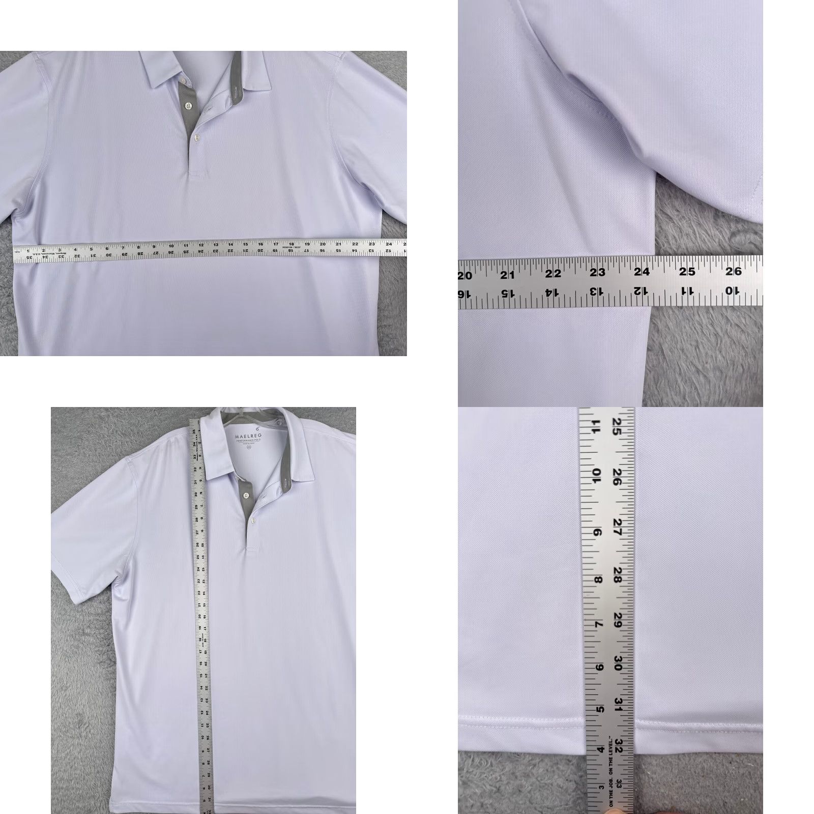 Footjoy Maelreg Shirt Men 2XL Purple Polyester Blend Short Sleeve Jersey Golf Golfer Size US XXL / EU 58 / 5 - 8 Thumbnail