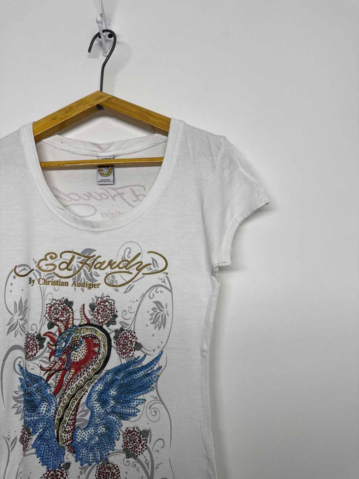 Ed Hardy Y2K Ed Hardy By Christian Audigier T-Shirt Size M / US 6-8 / IT 42-44 - 7 Thumbnail