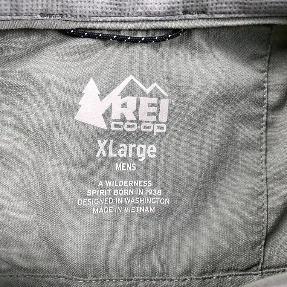 Rei REI Co-op Shirt Mens XL Green Button Up Double Pockets Size US XL / EU 56 / 4 - 3 Thumbnail