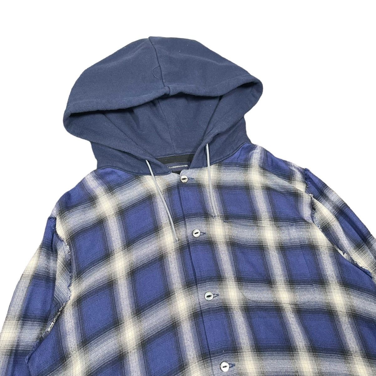 Jun Takahashi × Undercover John Undercover Flannel Hooded Button Up Size US M / EU 48-50 / 2 - 3 Thumbnail