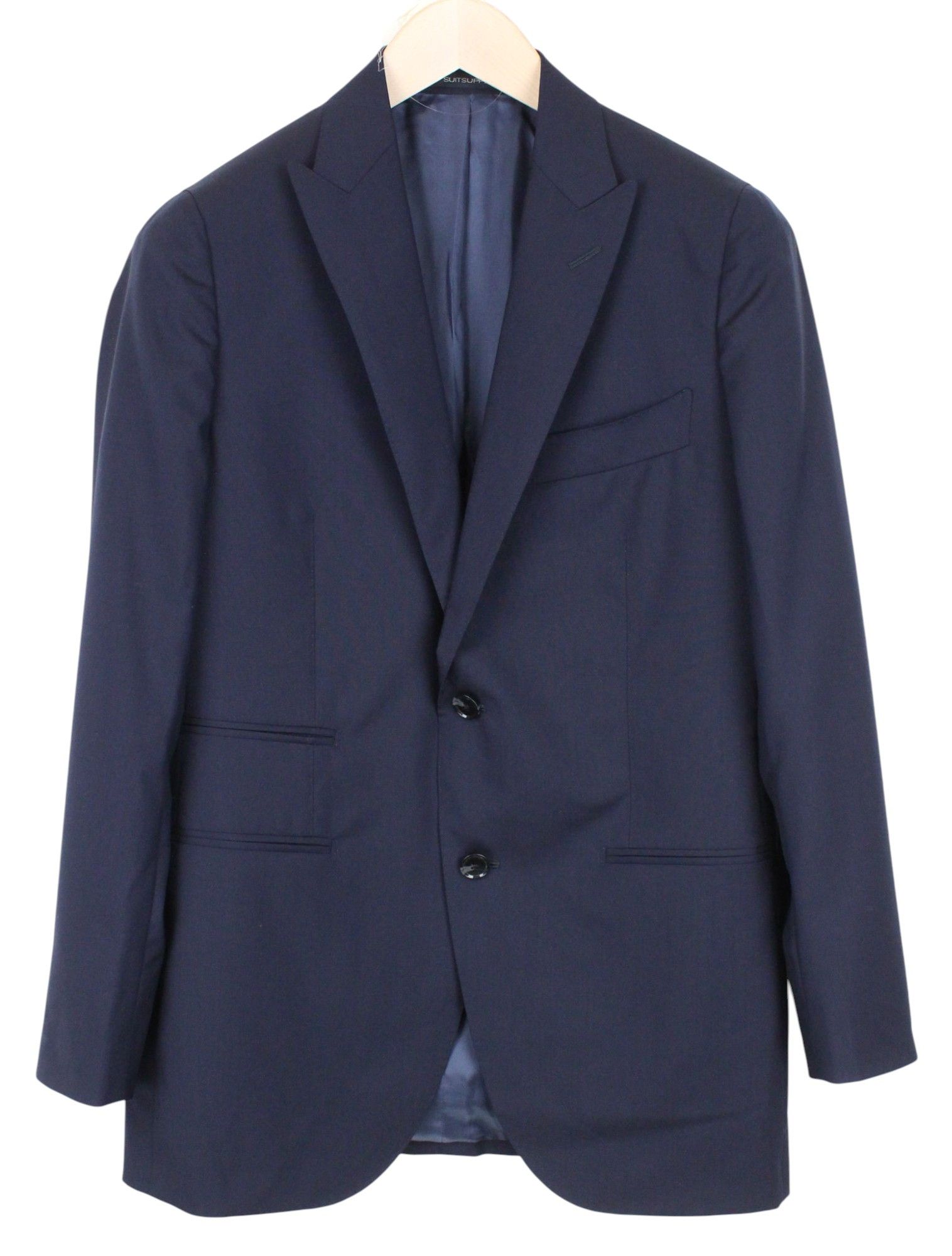 Suitsupply LA SPALLA UK38R Blue Wool S120 Suit 67736 Size 38R - 2 Thumbnail