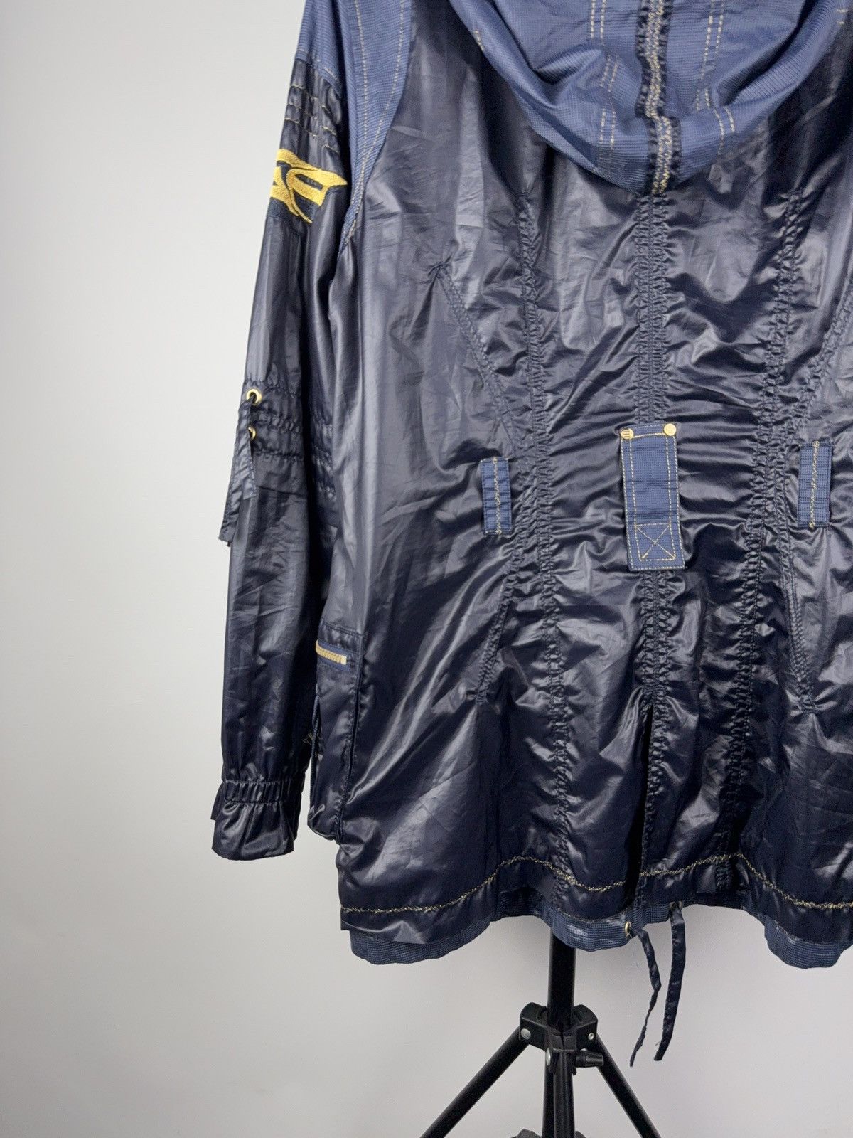 Sportalm Kitzbuhel × Vintage Sportalm Y2K Shiny Tech Jacket | Austria Vintage Streetwear Size L / US 10 / IT 46 - 12 Thumbnail