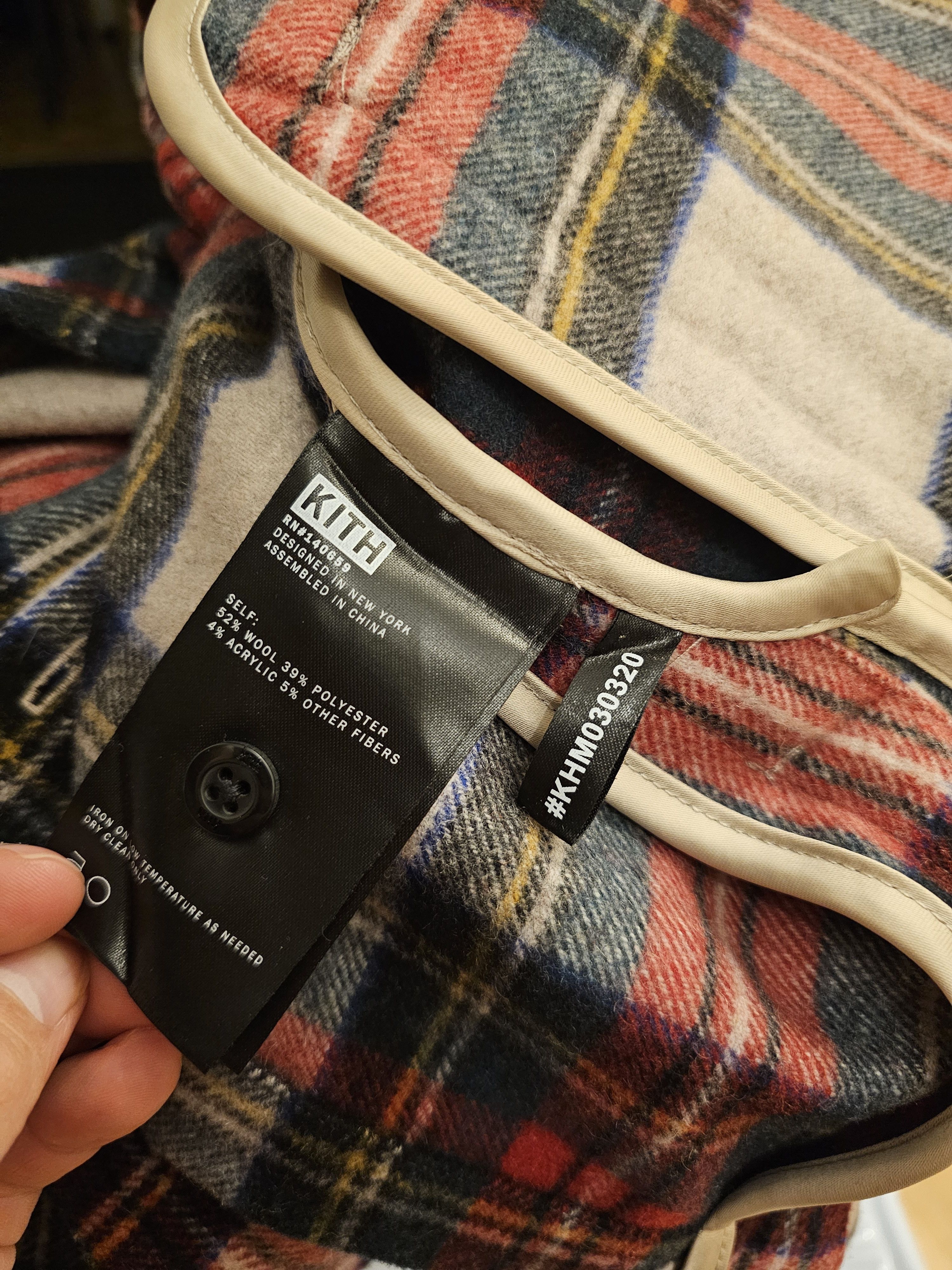 Kith Kith Check Plaid Ginza - Pyre Size US S / EU 44-46 / 1 - 5 Thumbnail