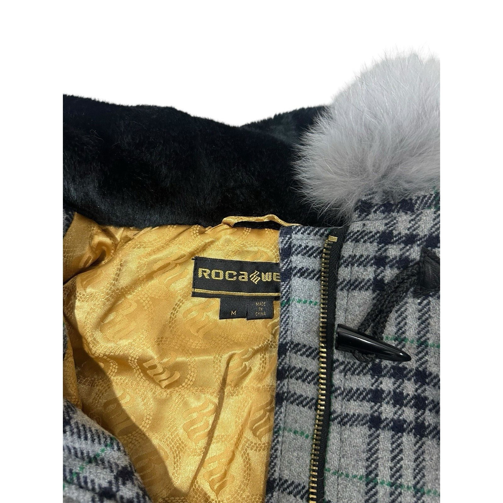 Rocawear Vintage Rocawear Lumberjack Plaid Coat Y2K Hip Hop Jay-Z Size M / US 6-8 / IT 42-44 - 5 Thumbnail