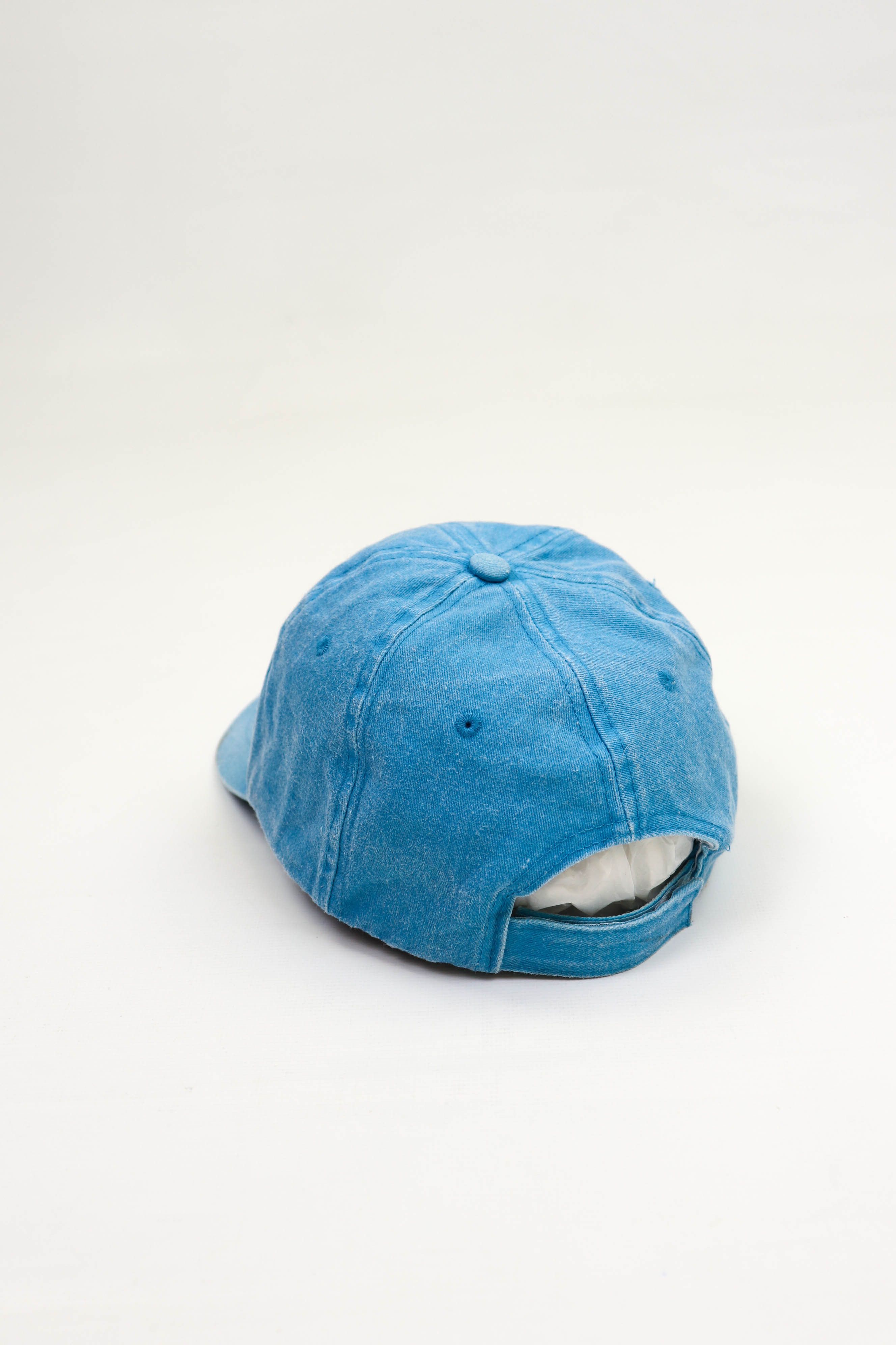 Other Vintage Sun Faded Blue Madeira Beach FLORIDA Logo Cap Size ONE SIZE - 6 Thumbnail