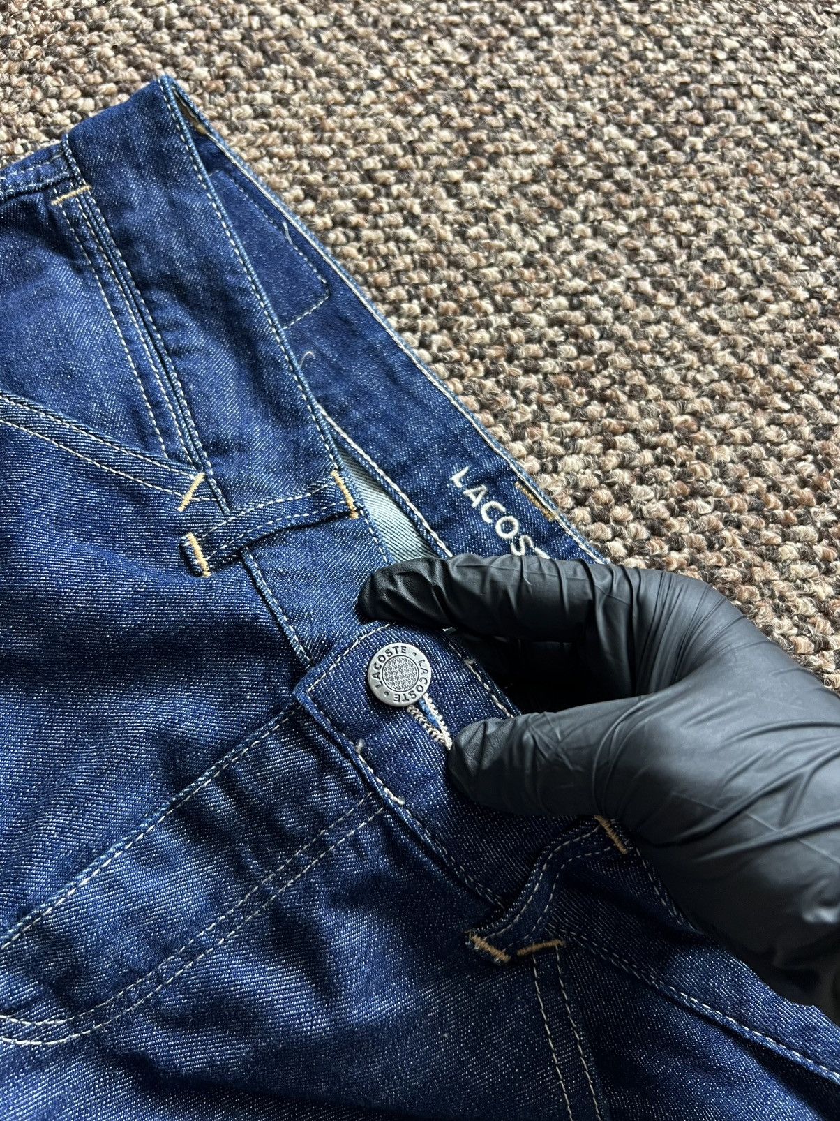Lacoste Lacoste Y2K Denim Jeans Pants Vintage Patch 28 Size Size US 28 / EU 44 - 10 Thumbnail