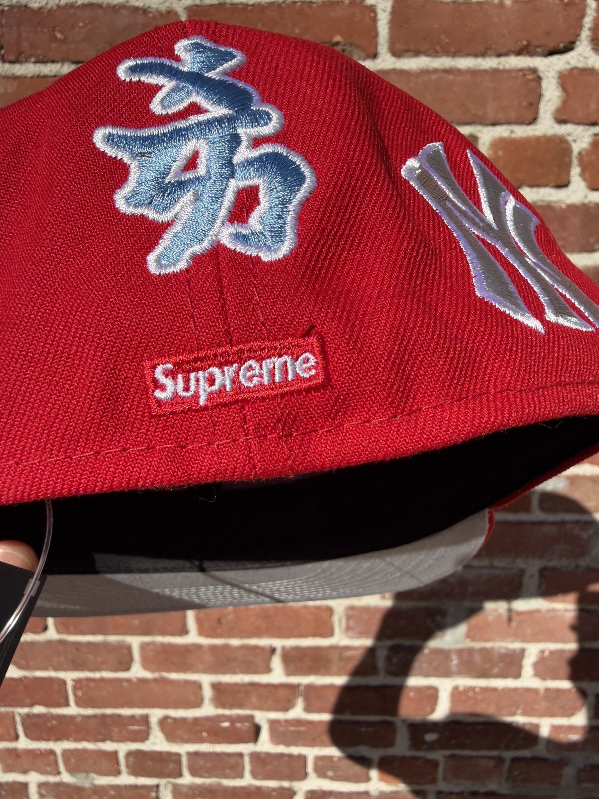 New Era × New York Yankees × Supreme Supreme Yankee Kanji New Era Fitted Hat Size ONE SIZE - 5 Thumbnail