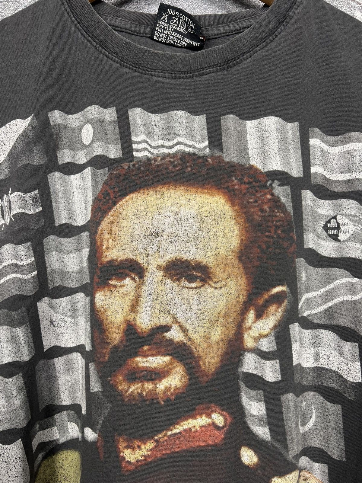 Other Vintage Haile Selassie King Rasta Jah T-shirt Size L Size US L / EU 52-54 / 3 - 5 Thumbnail