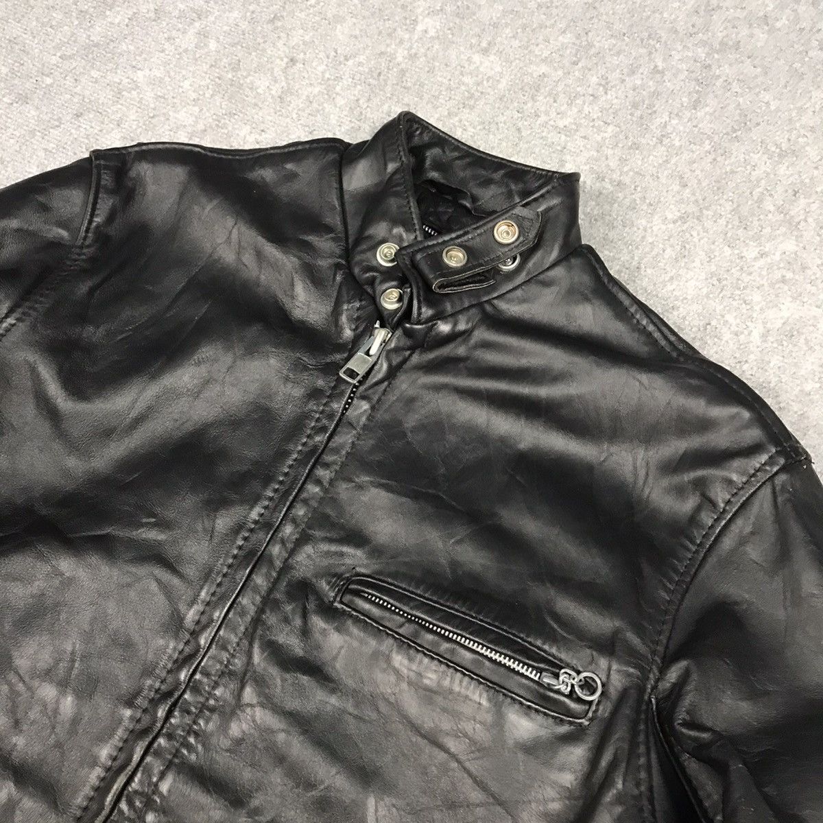 If Six Was Nine × Schott Schott leather jacket biker style punk black jacket Size US S / EU 44-46 / 1 - 5 Thumbnail