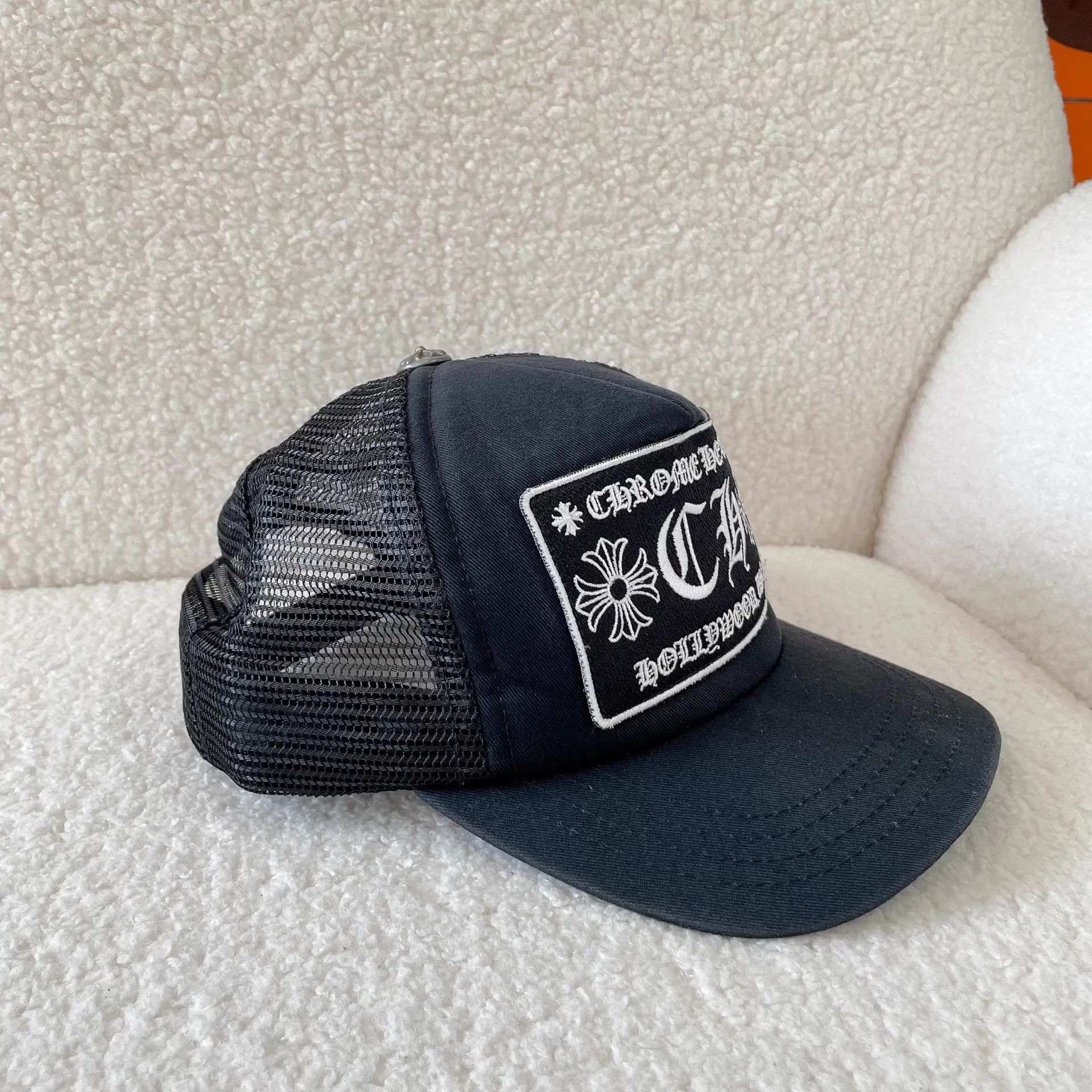 Chrome Hearts Chrome Hearts Black Embroidered Baseball Cap Size ONE SIZE - 2 Thumbnail