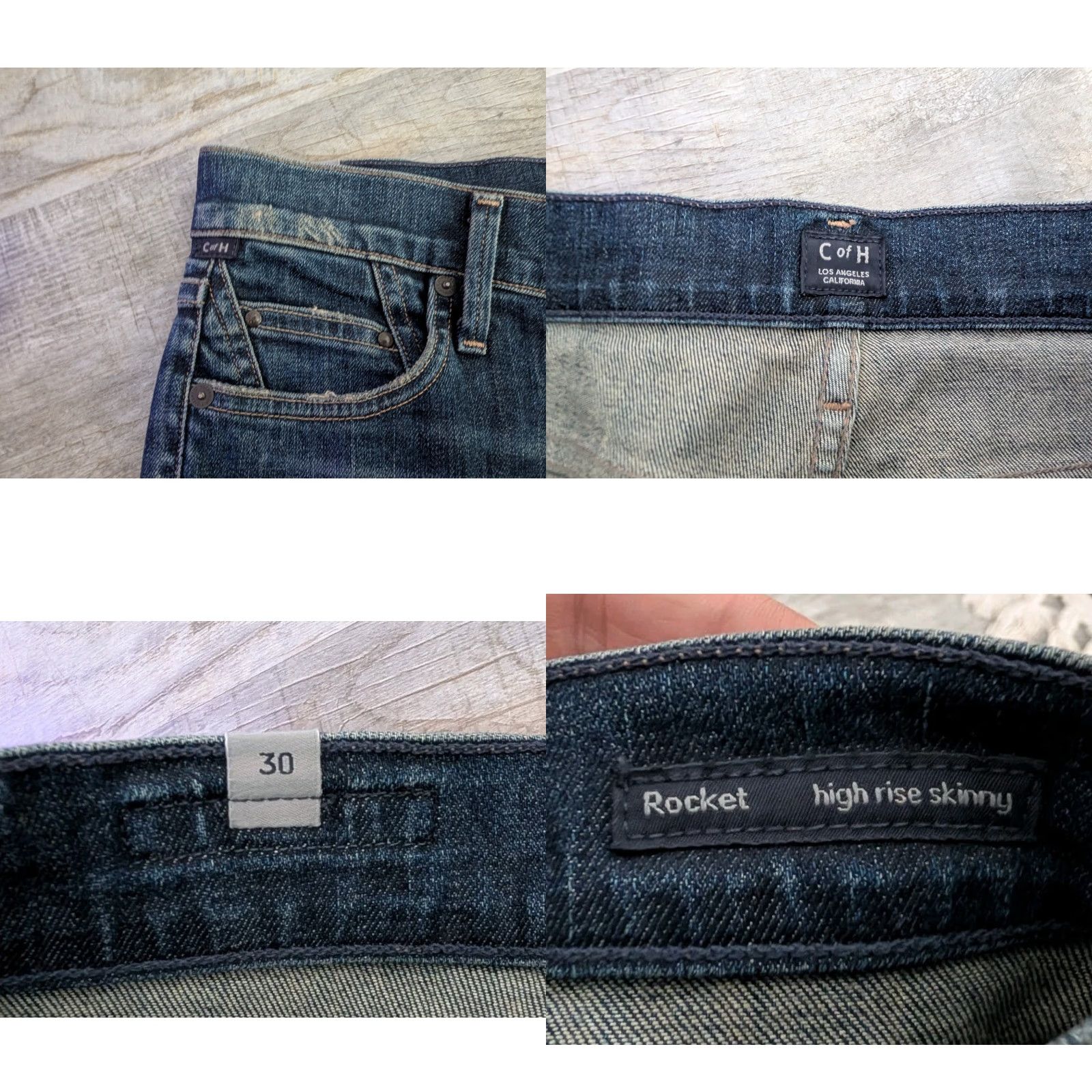 Citizens Of Humanity Citizens of Humanity Rocket High Rise Skinny Jeans Women’s 30 Blue COH USA Size 30" / US 8 / IT 44 - 8 Thumbnail