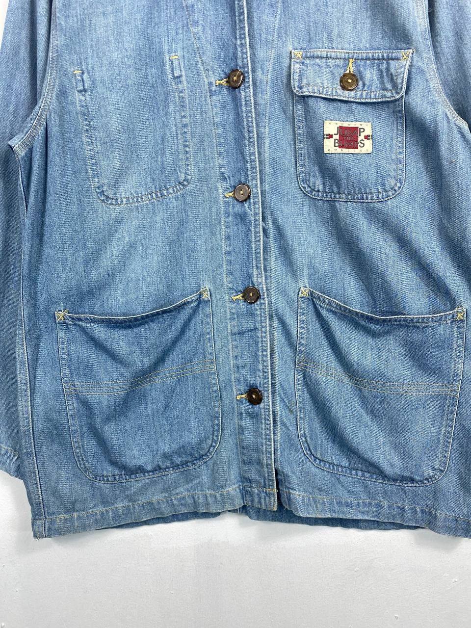Japanese Brand japanese brand denim jacket nice design Size US M / EU 48-50 / 2 - 4 Thumbnail
