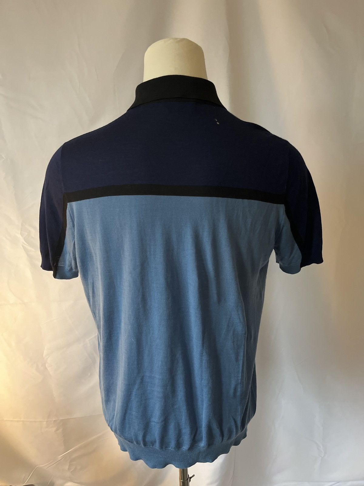 Prada Prada Polo Virgin Wool Italian Luxury Designer Italy Size US L / EU 52-54 / 3 - 3 Thumbnail