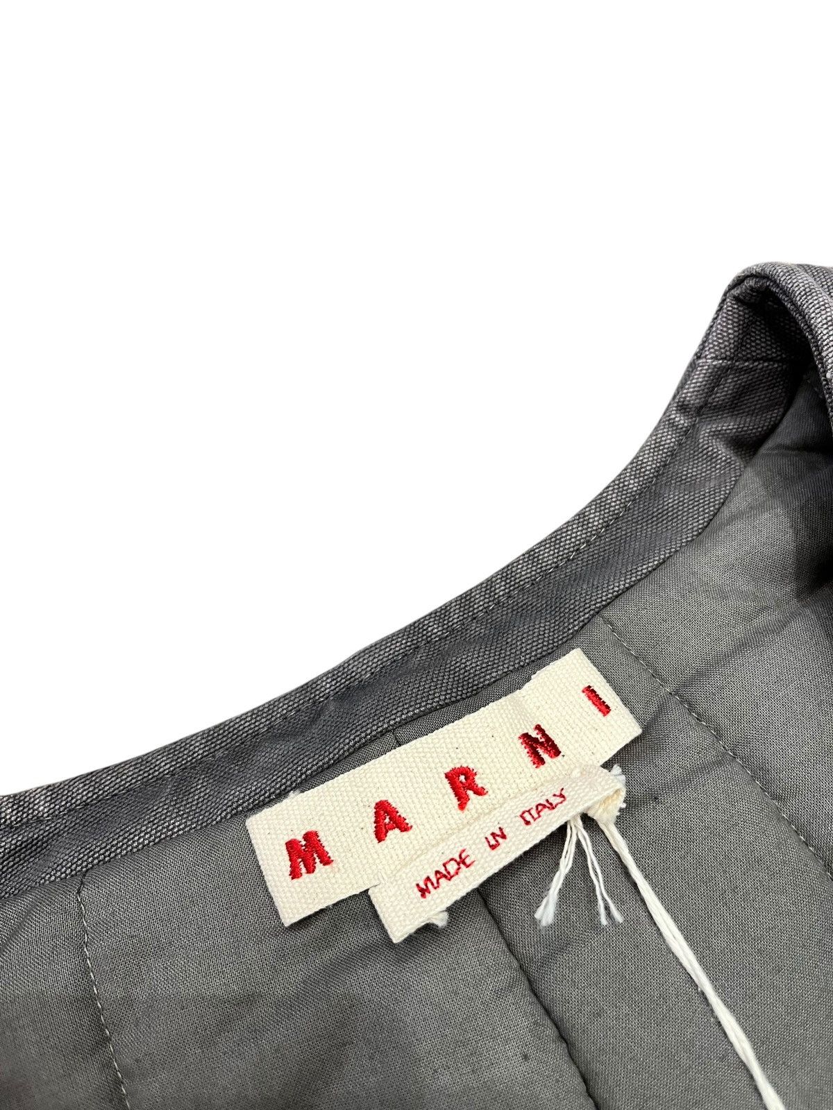 Marni Marni Waistcoast Dolphin Size US XL / EU 56 / 4 - 4 Thumbnail