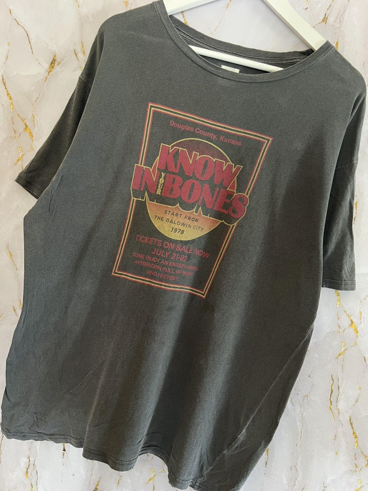 Japanese Brand Vintage 1978 Midwestern Tour T-Shirt – Rare 70s Concert Tee Size US XL / EU 56 / 4 - 5 Thumbnail