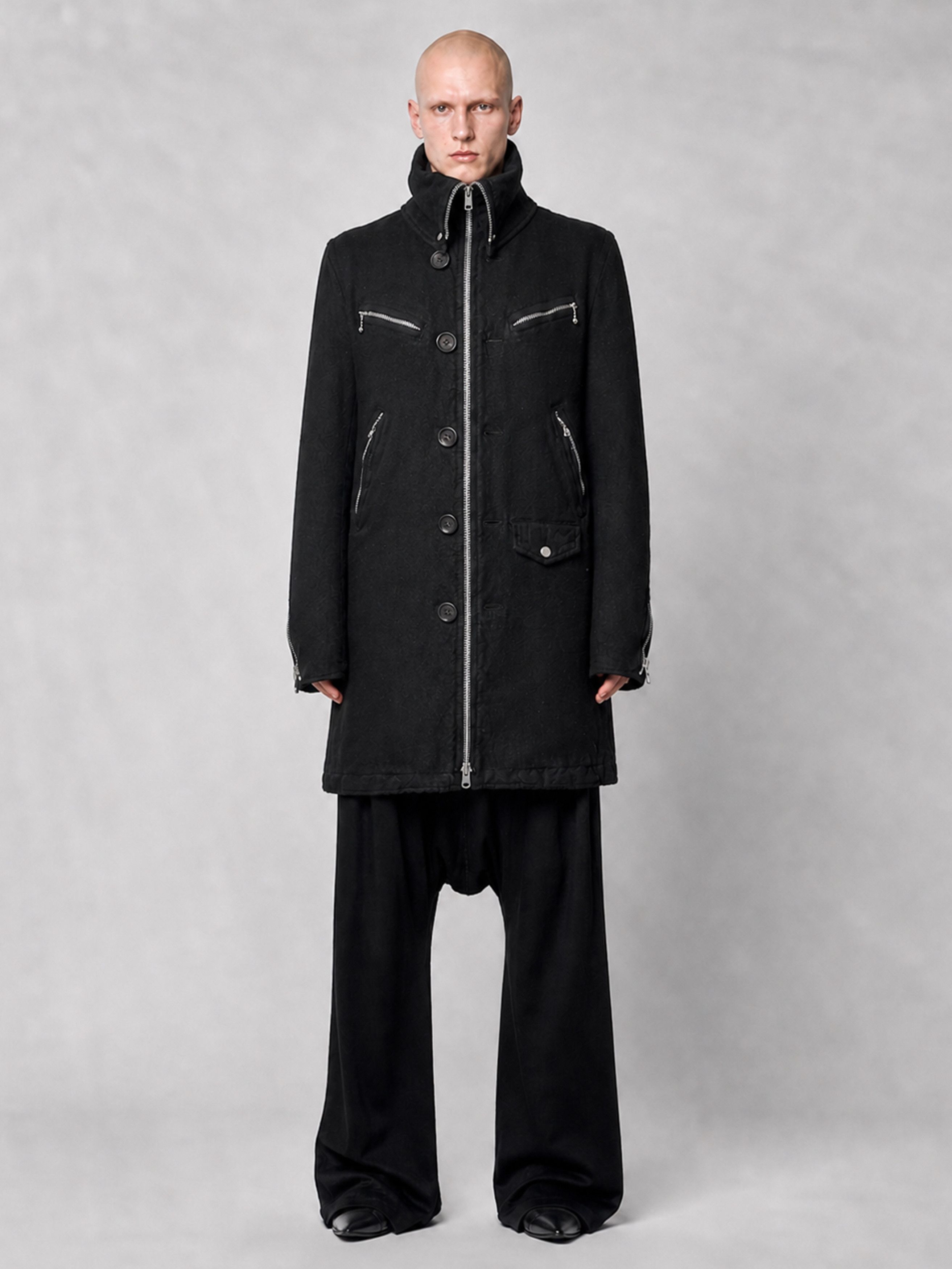 Junya Watanabe Runway FW'07 Archive Piece Boiled Milled Wool Size US M / EU 48-50 / 2 - 8 Thumbnail