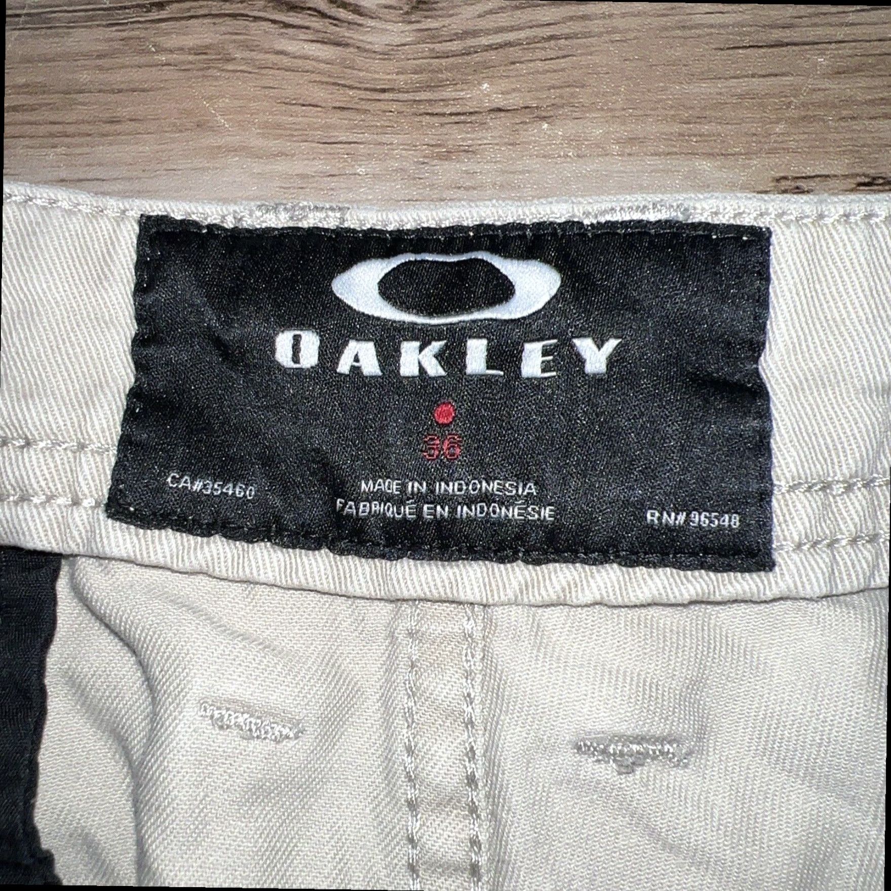Oakley Oakley Mens Beige Cargo Shorts Size 36 Size US 36 / EU 52 - 5 Thumbnail