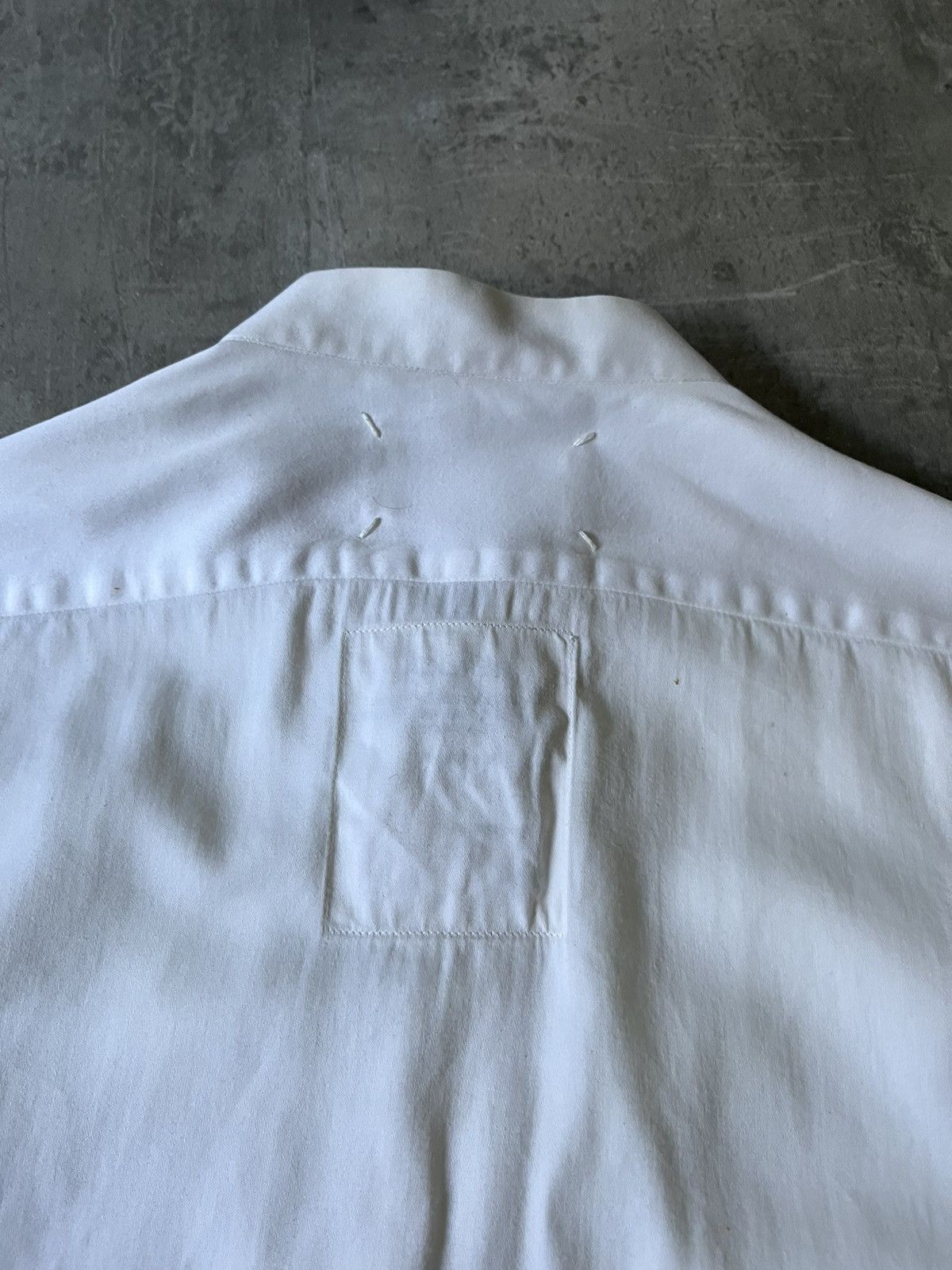 Maison Margiela Maison Margiela Replica Smoking Shirt Italy white rare Size US M / EU 48-50 / 2 - 11 Thumbnail