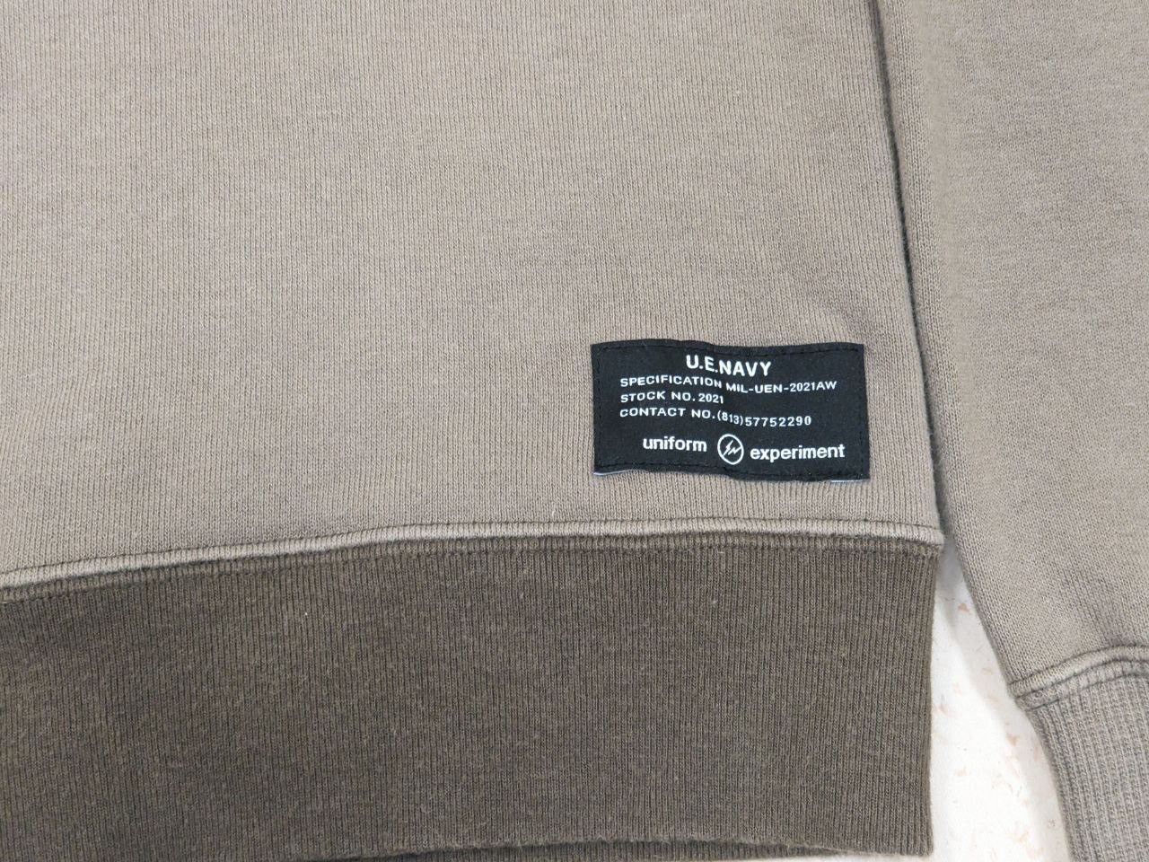 Fragment Design FRAGMENT X UNIFORM EXPERIMENT ASYMMETRY CREWNECK SWEATSHIRT Size US S / EU 44-46 / 1 - 5 Thumbnail