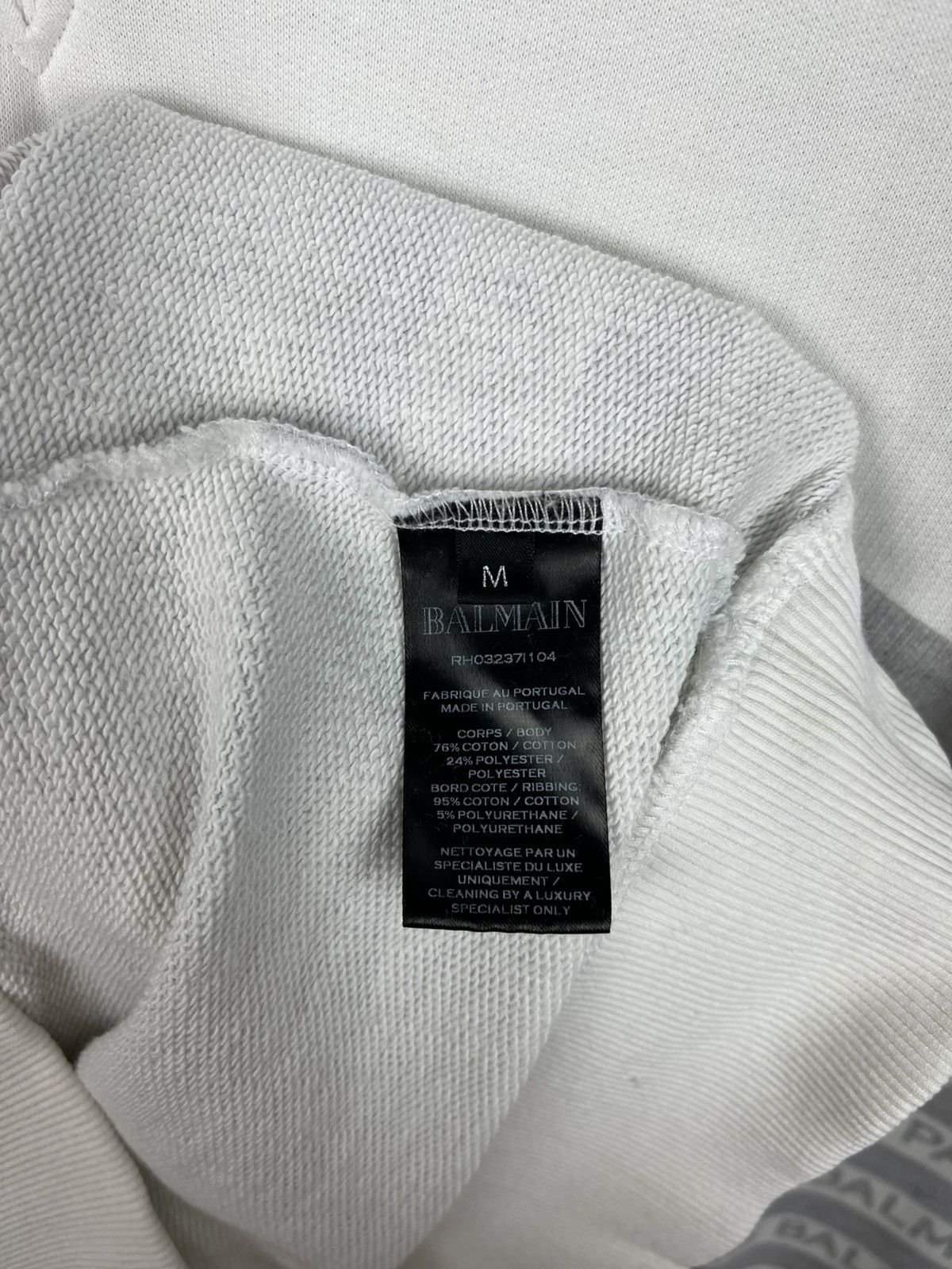 Balmain Luxury Balmain Paris Monogram Rare Sweatshirt Size US M / EU 48-50 / 2 - 9 Thumbnail