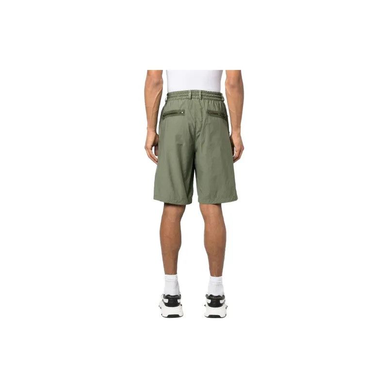 Moschino o1y0225 Logo Short in Military Green Size US 32 / EU 48 - 3 Thumbnail