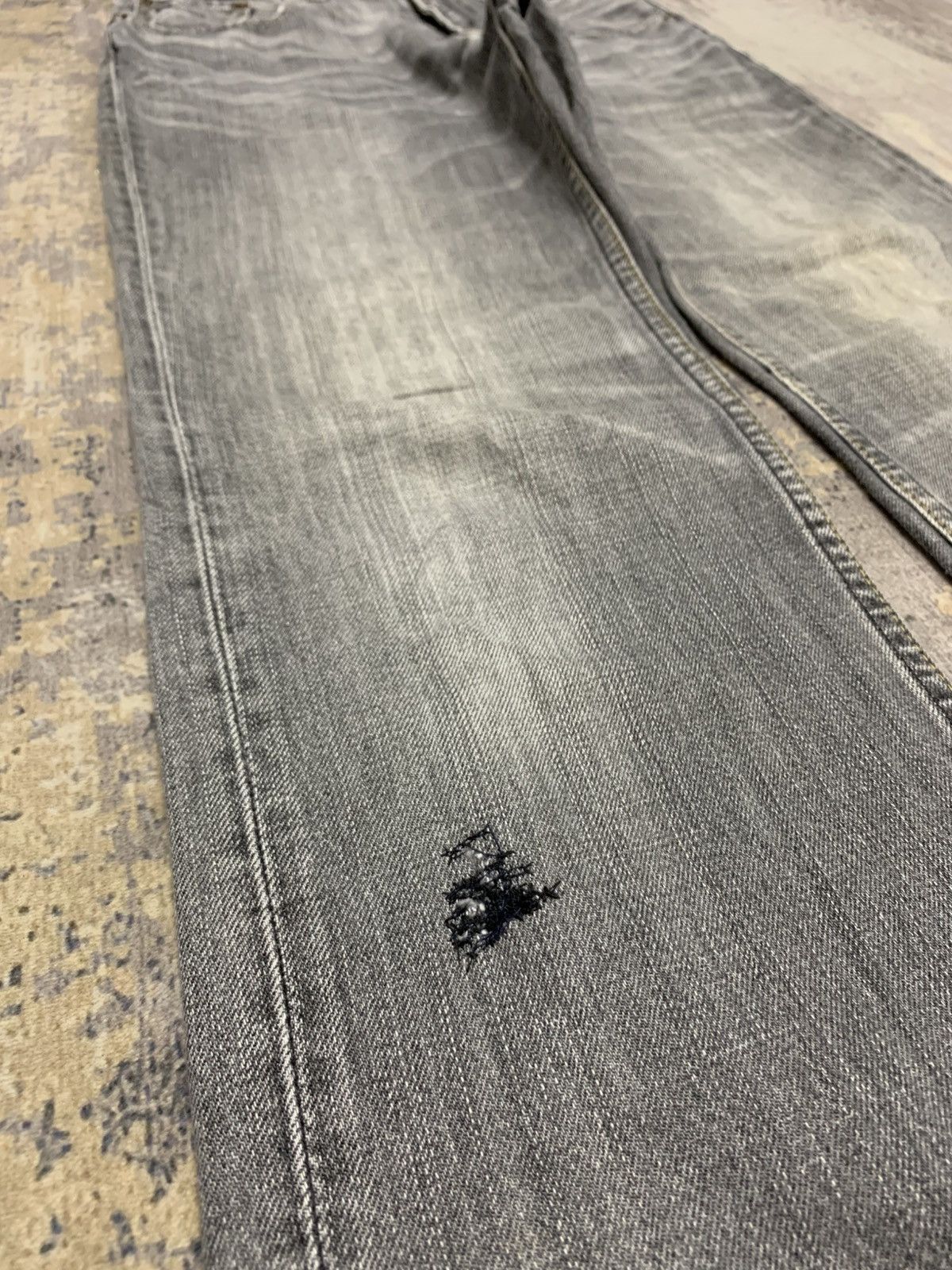 Levi's Vintage 90s Levis 502 Grey Faded Wash Loose Jeans Size US 29 - 5 Thumbnail