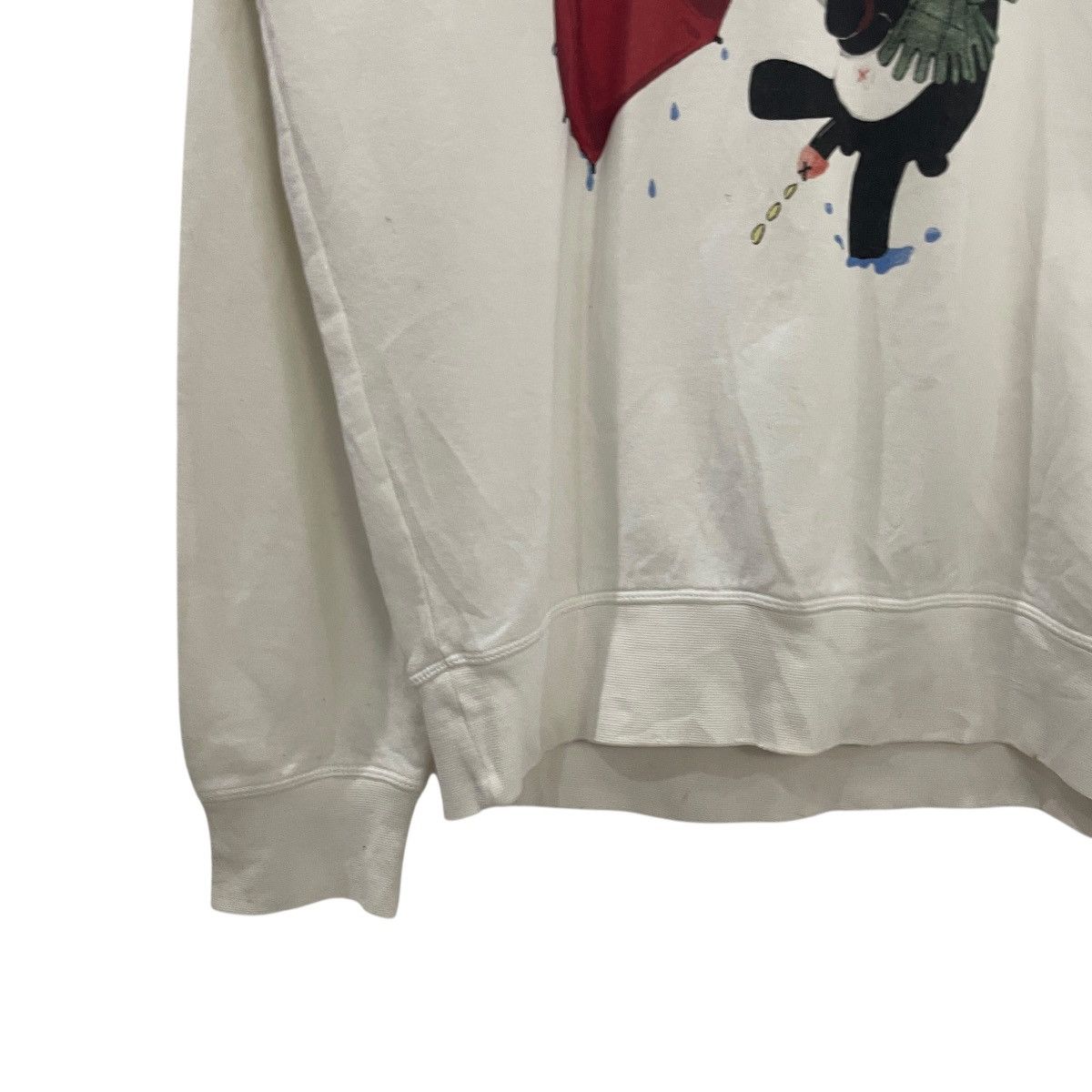 Dsquared2 Vintage Dsquared2 Big Logo Sweatshirt Size US L / EU 52-54 / 3 - 4 Thumbnail