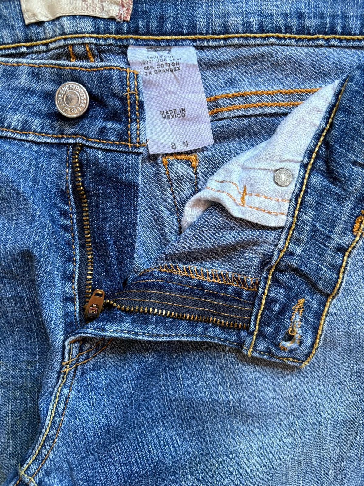 Levi's Vintage Levis Mud Wash Grunge Bootcut Jeans Size 31" - 9 Thumbnail