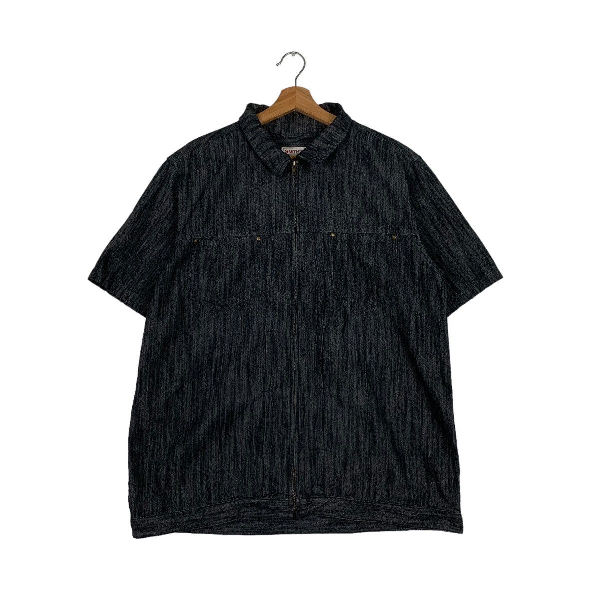 Smith's American Smiths American Short Sleeve ZIpper Jacket #0115-C6 Size US L / EU 52-54 / 3 - 1 Thumbnail