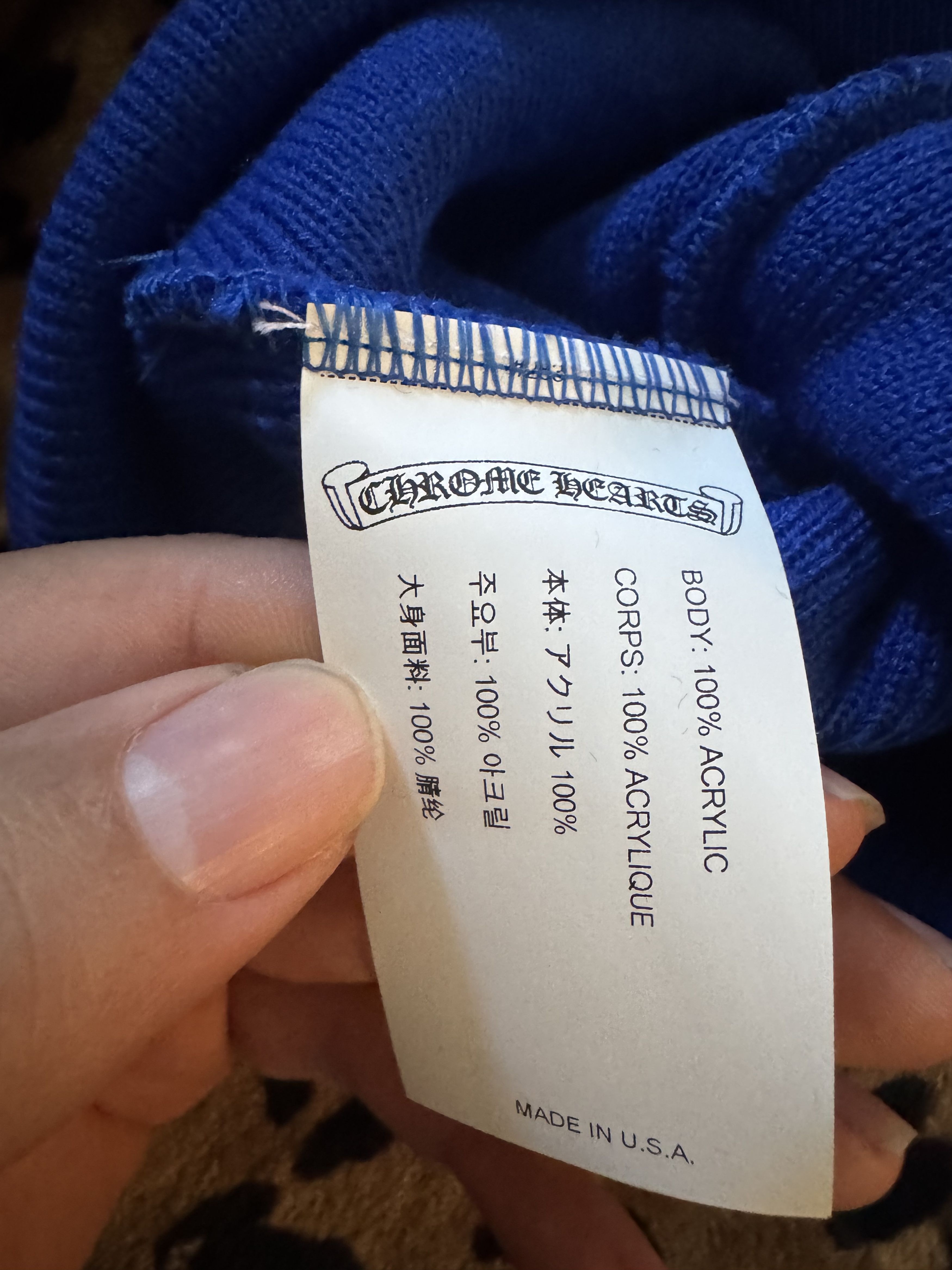 Chrome Hearts Chrome hearts beanie Size ONE SIZE - 7 Thumbnail