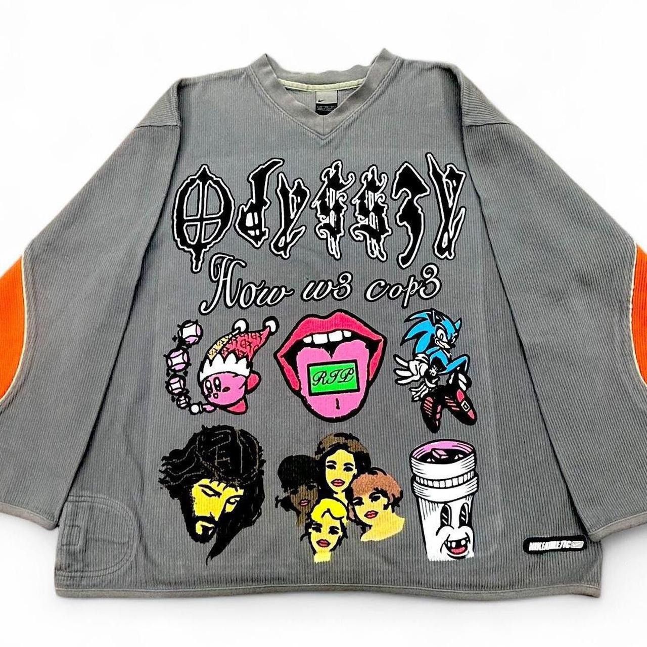 Other Odyss3y 1 of 1 “HOW W3 COP3” vintage thermal tee Size US XL / EU 56 / 4 - 1 Thumbnail
