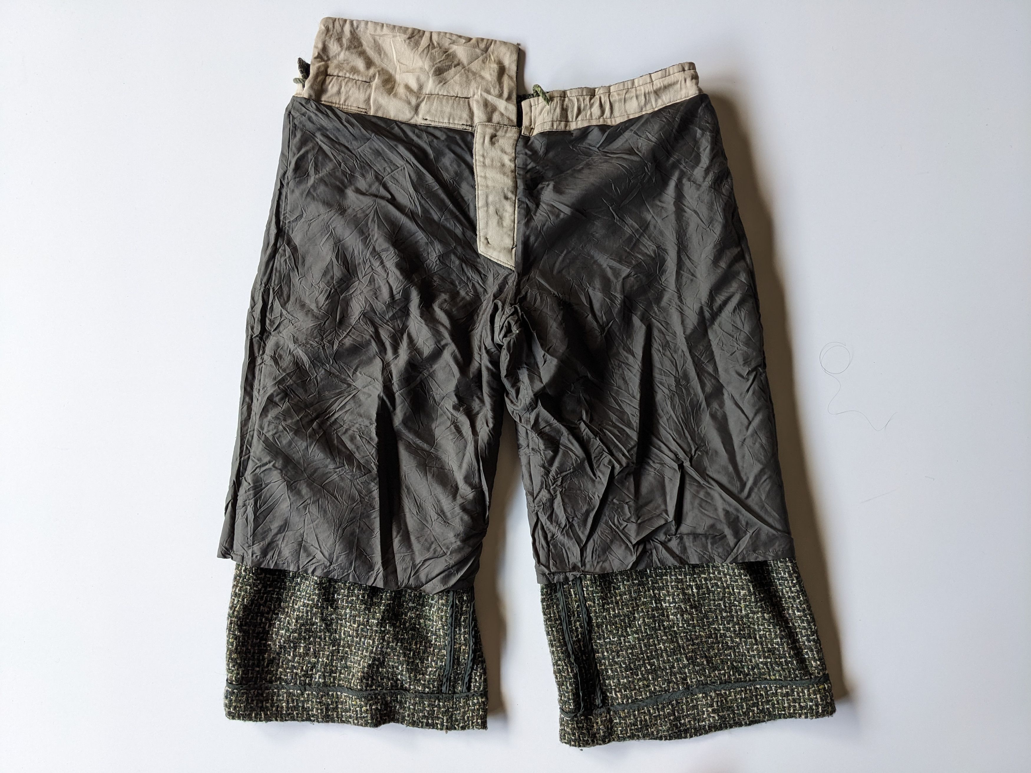 Y's × Yohji Yamamoto Vintage Y's Yohji Yamamoto cropped wool samurai pant Size US 36 / EU 52 - 10 Thumbnail
