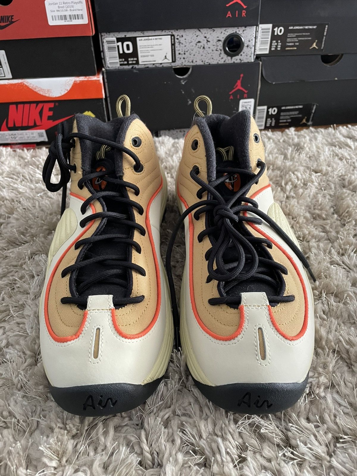 Nike Nike Air Penny 2 Wheat Gold Size US 10.5 / EU 43-44 - 4 Thumbnail