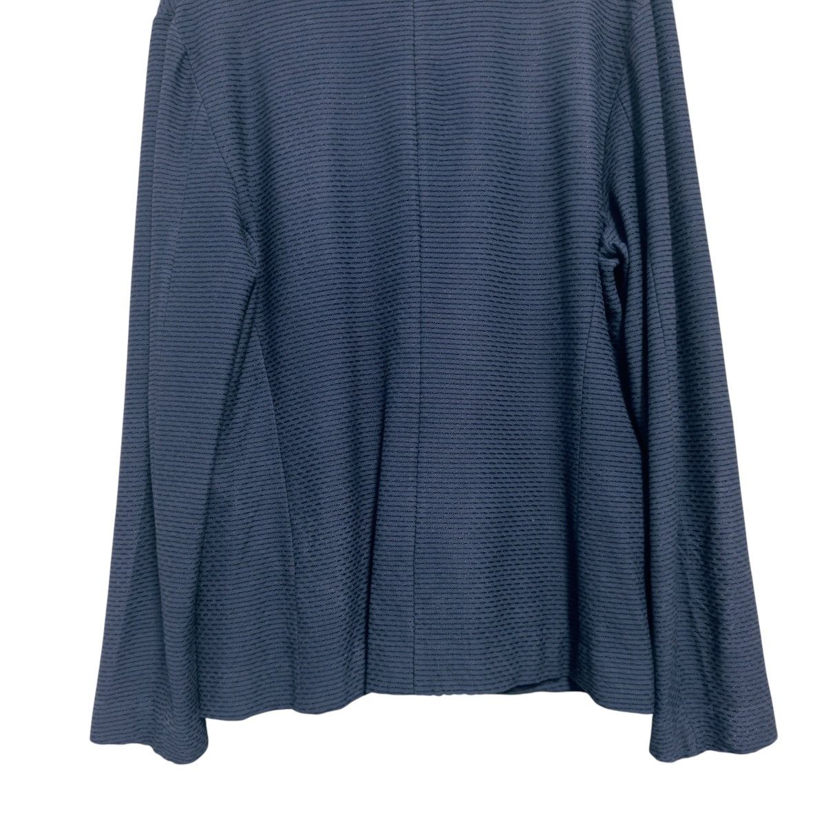 Emporio Armani Emporio Armani Textured Knit Blazers Navy Size US M / EU 48-50 / 2 - 8 Thumbnail