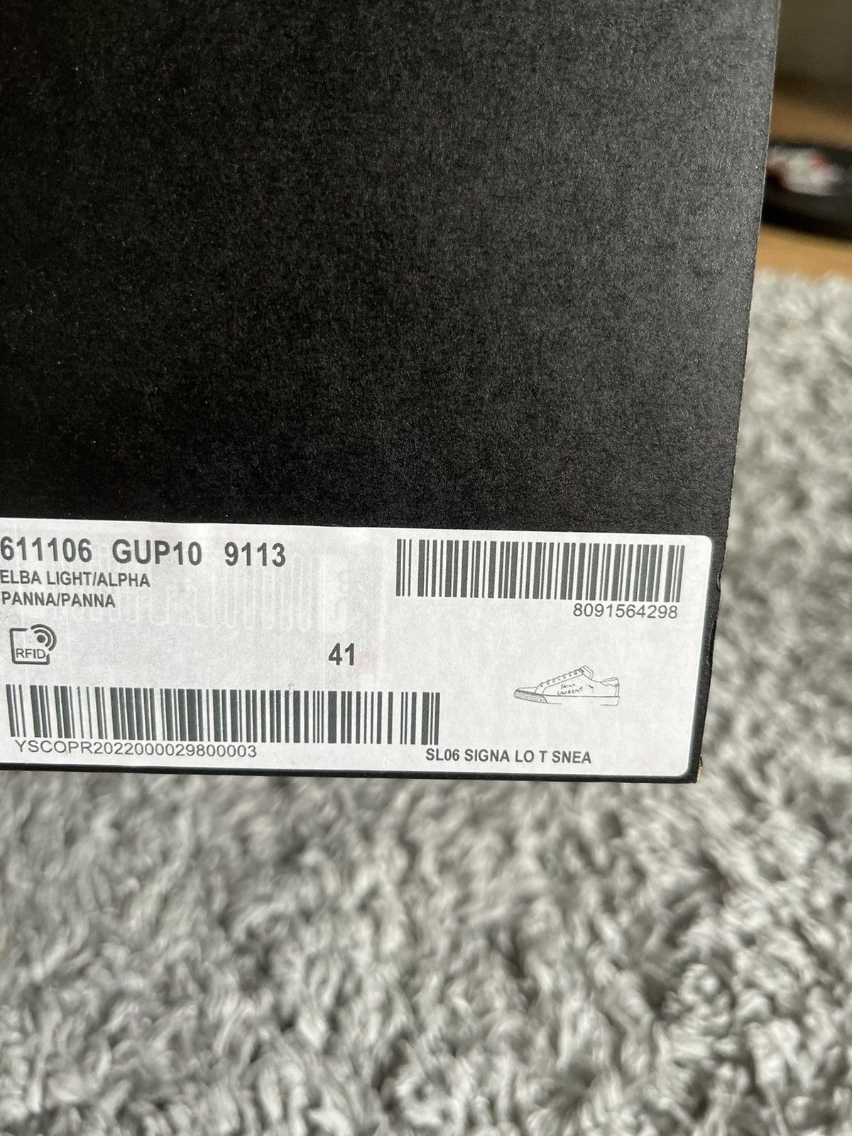 Saint Laurent Paris × Yves Saint Laurent Saint Laurent low top sneakers Size US 8 / EU 41 - 10 Thumbnail
