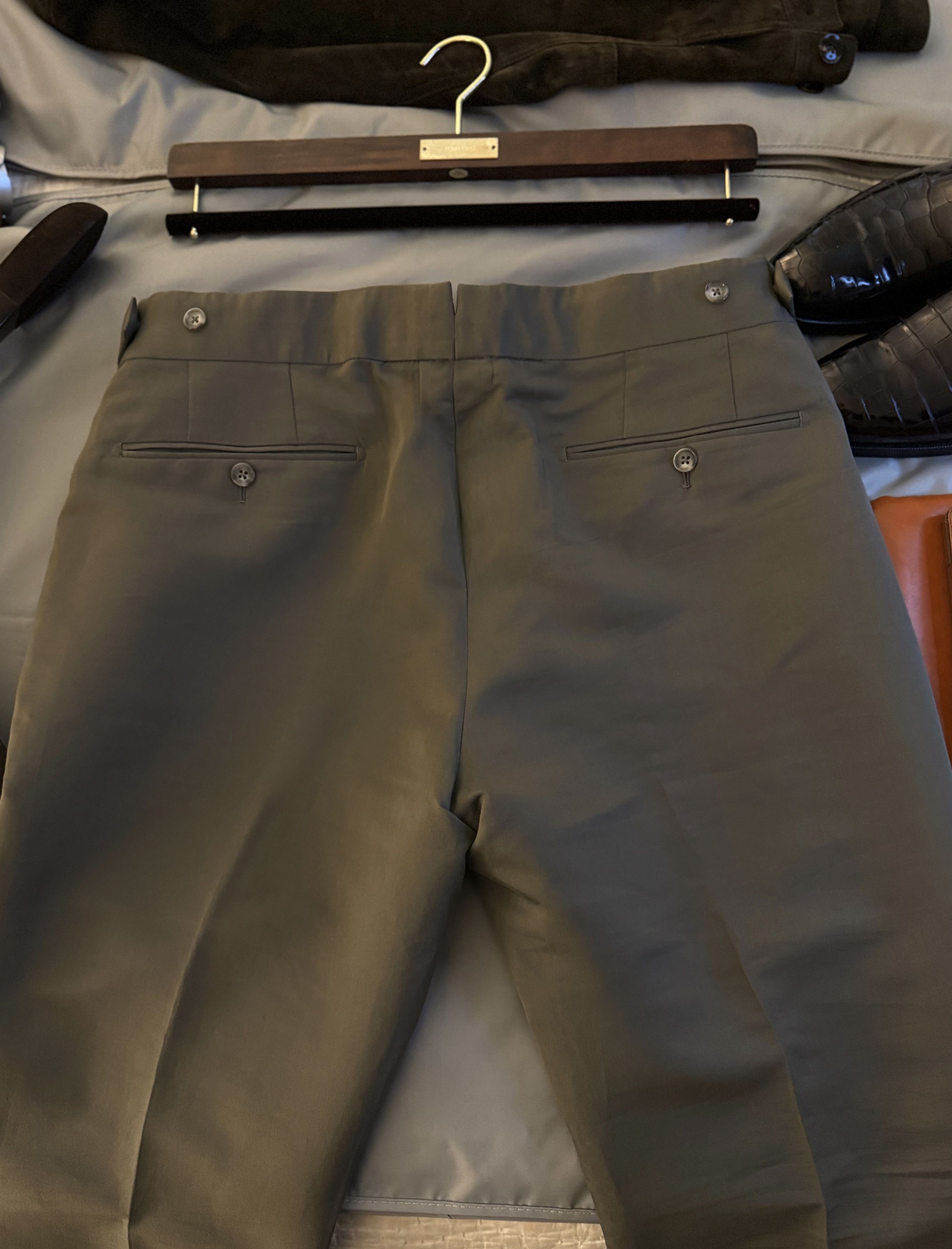 Tom Ford Best Dressed Rare $2,400 w/tax Metal Clip Silk Blend Pants Size US 34 / EU 50 - 13 Thumbnail