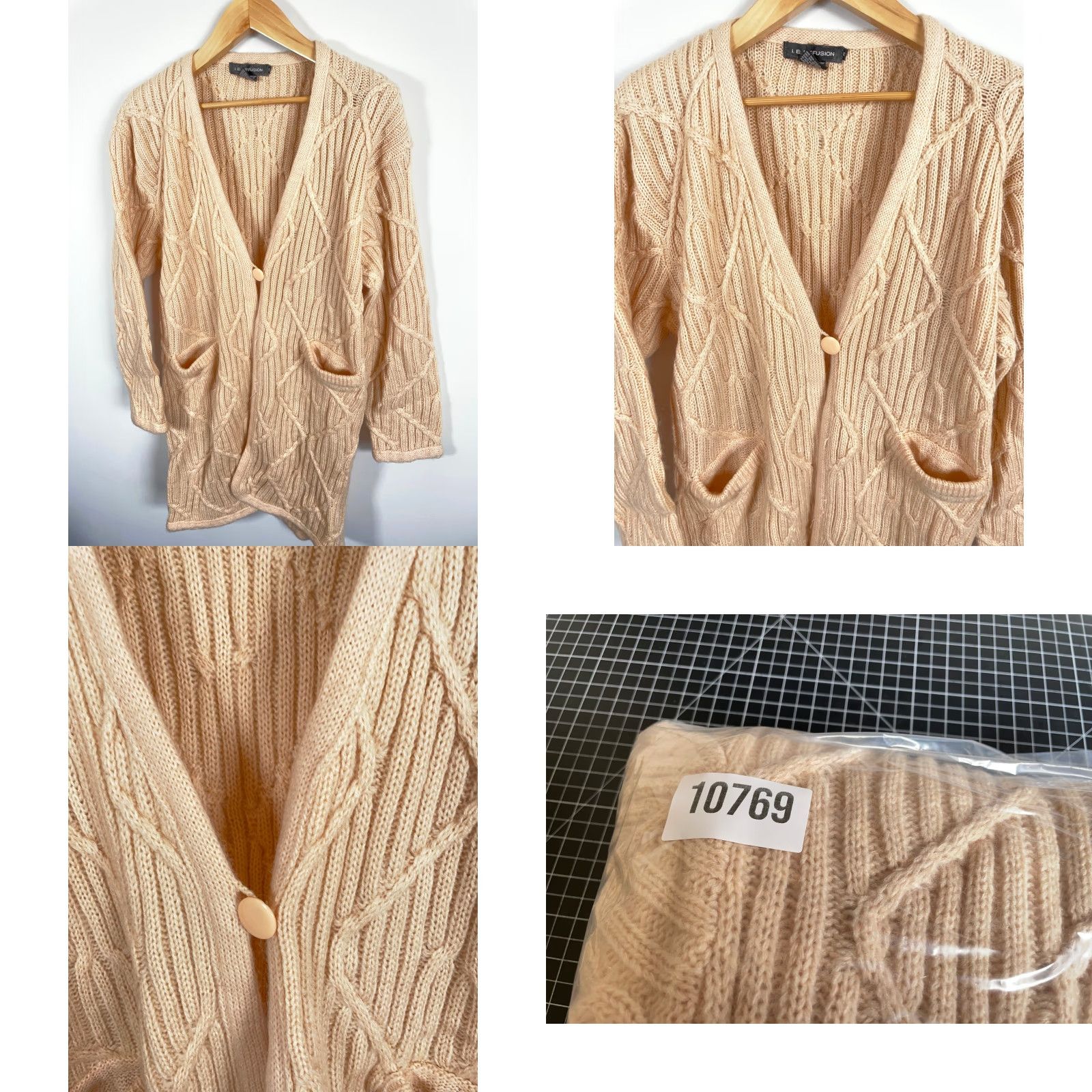 Vintage VINTAGE IB Diffusion Cardigan Shirt? (This is not accurate) Size M / US 6-8 / IT 42-44 - 9 Thumbnail