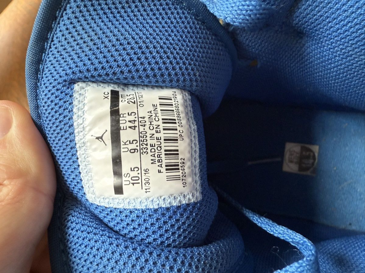 Jordan Brand × Nike Jordan 1 Retro Blue Suede Size US 10.5 / EU 43-44 - 10 Thumbnail