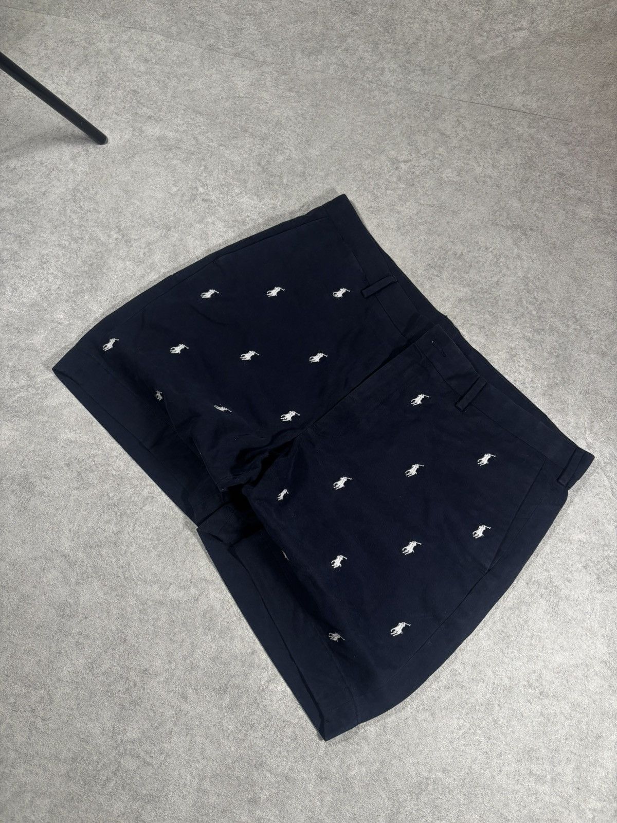 Polo Ralph Lauren Polo ralph lauren monogram pony shorts y2k summer vinatge Size US 38 / EU 54 - 1 Thumbnail