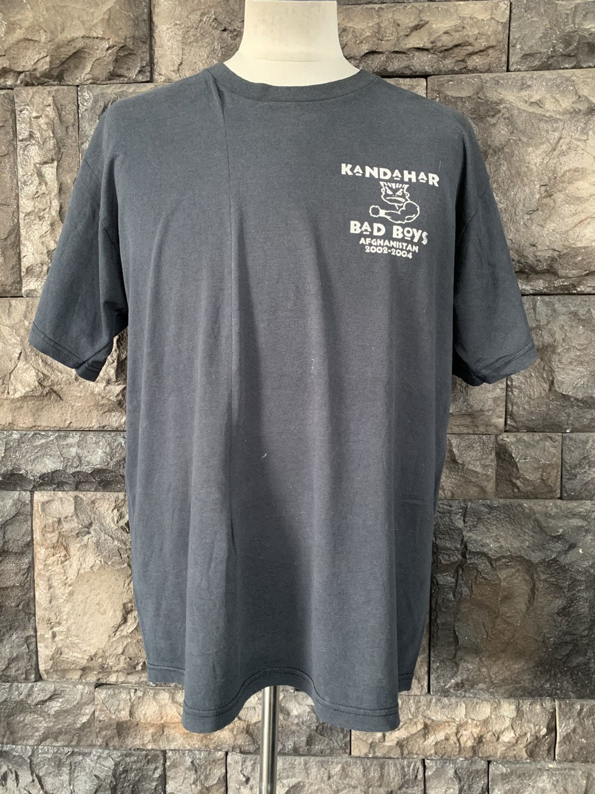 Harley Davidson × Vintage Vintage Harley Davidson Bad Boys Kandahar T shirt Size US L / EU 52-54 / 3 - 3 Thumbnail