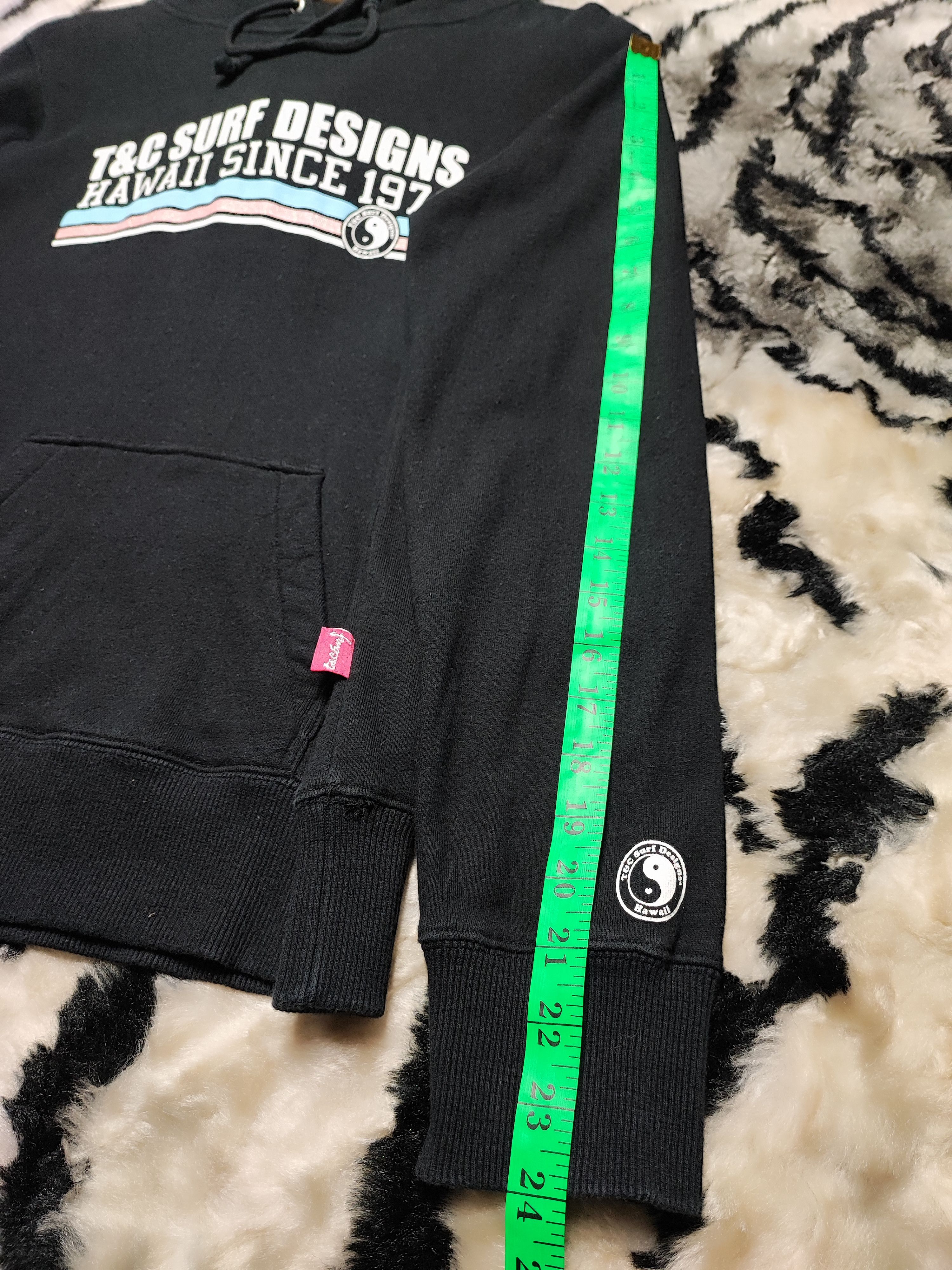 Vintage T&C SURF DESIGN HOODIE Size US S / EU 44-46 / 1 - 8 Thumbnail