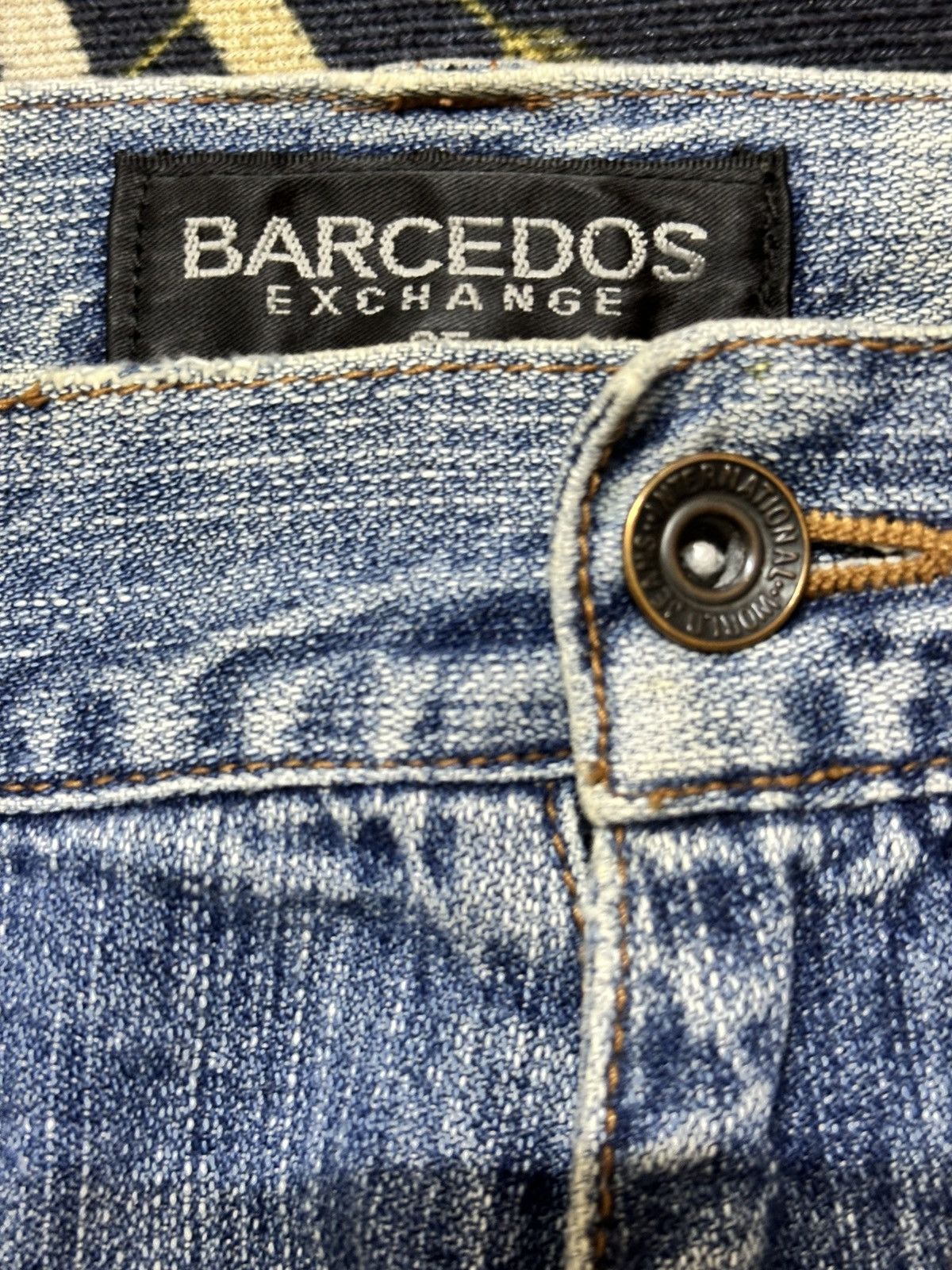 Neil Barrett Vintage Barcedos Mudwash Ripped Distressed Denim Size US 32 / EU 48 - 6 Thumbnail