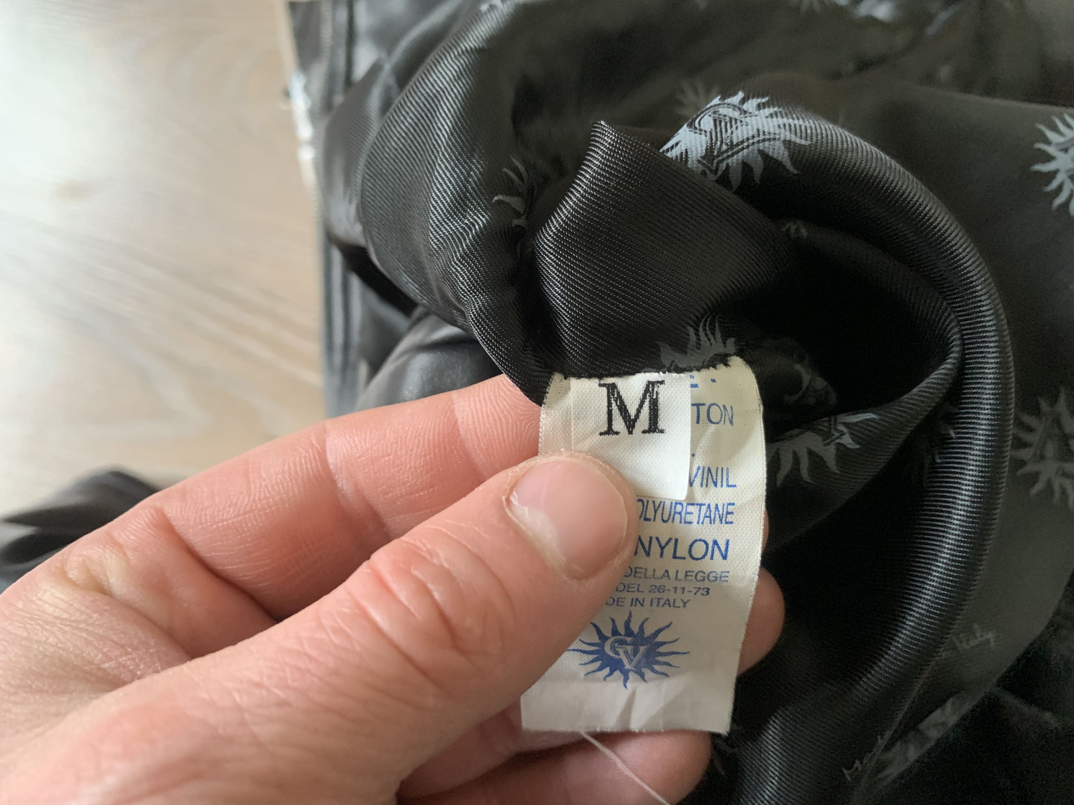 Handmade GV Gruppo Italiano Tessile Hand Made in Italy Leather Jacket Size M / US 6-8 / IT 42-44 - 10 Thumbnail
