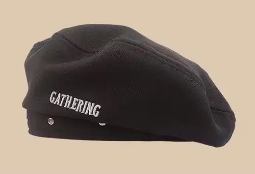 American Edition × Japanese Brand × Ring Of Fire Y2k grunge gathering beret hat with studs Size ONE SIZE - 1 Thumbnail