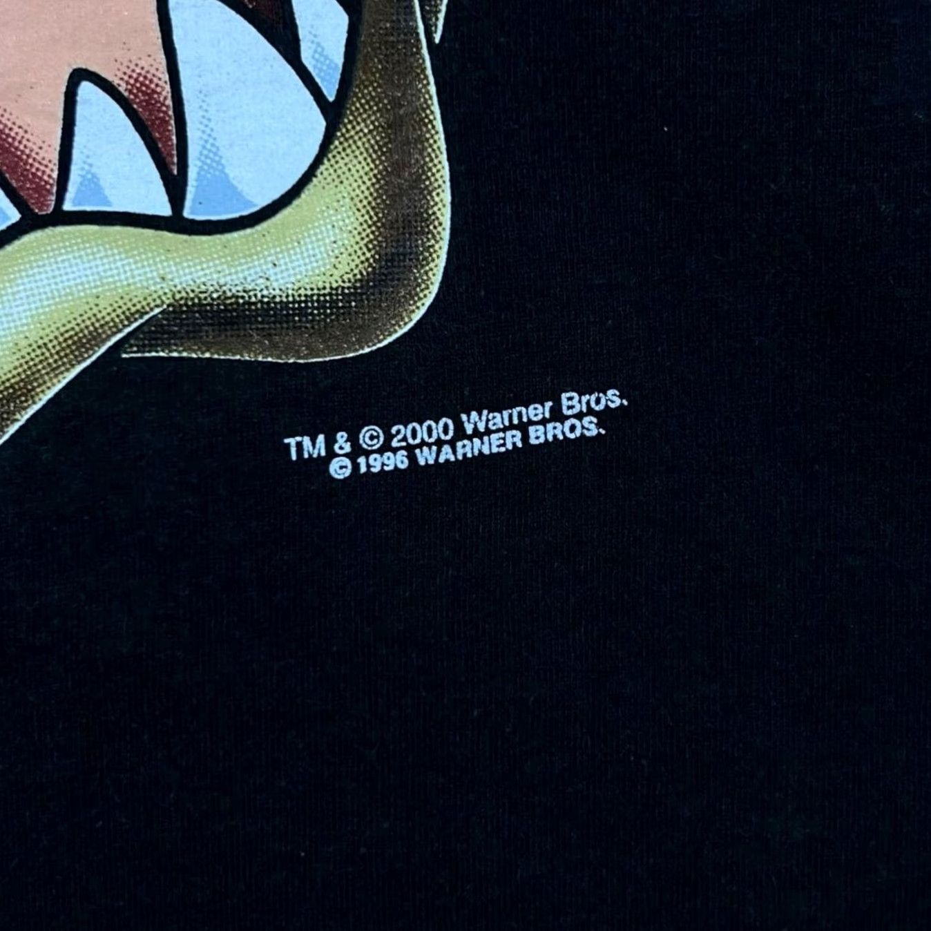 Vintage VINTAGE Looney Tunes Black T-Shirt XL Taz Bad Attitude Graphic Print Men MENS Size US XL / EU 56 / 4 - 5 Thumbnail