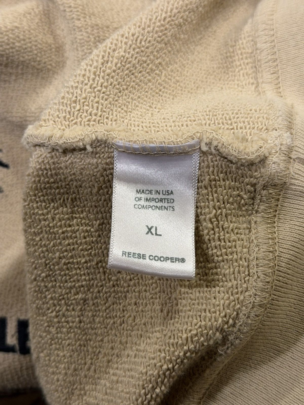 Reese Cooper Reese Cooper AW21 Biege Inc Forest Patch Crewneck Swearshirt Size US XL / EU 56 / 4 - 14 Thumbnail