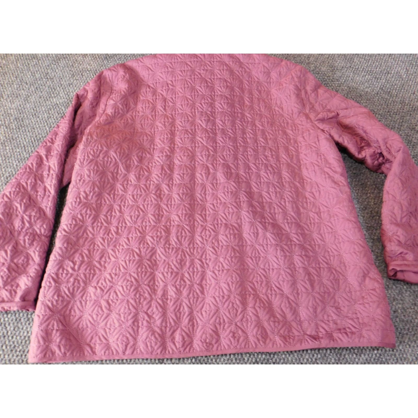 Vintage Alfred Dunner Jacket Purple Womens Trench Coat Snap Classic Size 16 Long Sleeve Polyester Rayon Embroidered Peanuts Casual Spring Fall Womens Size XXL / US 16-18 / IT 52-54 - 6 Thumbnail