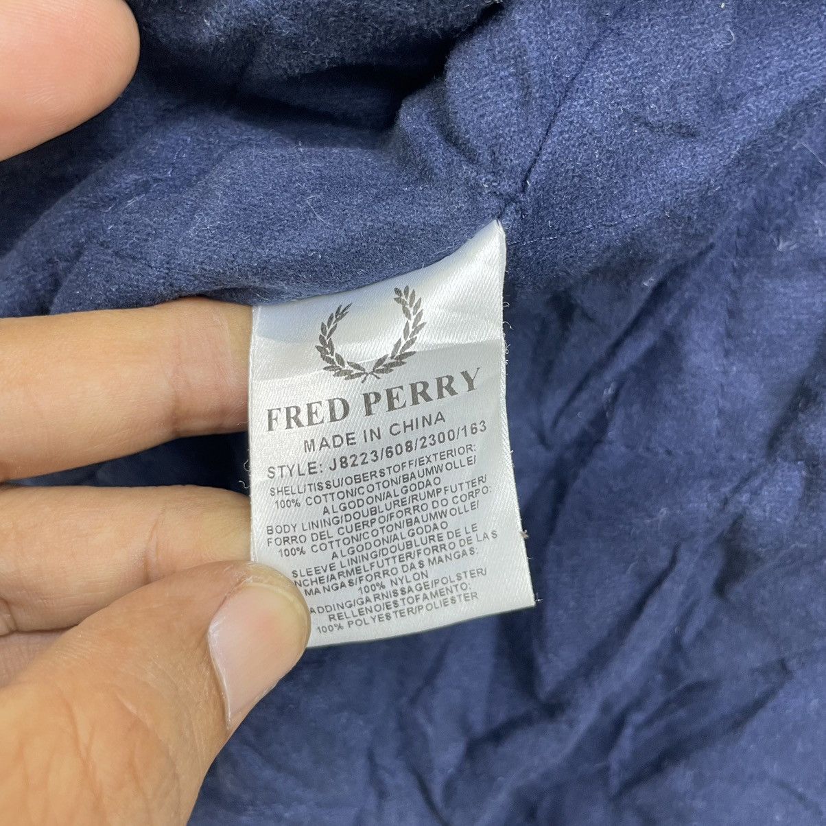 Fred Perry 💥Fred Perry Bomber Jacket Size US M / EU 48-50 / 2 - 7 Thumbnail