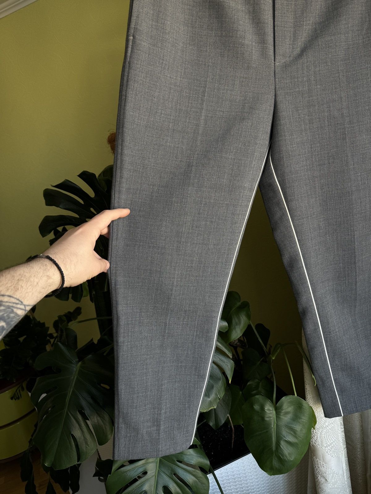 Wood Wood Wood Wood Cropped Trousers Wool Size US 32 / EU 48 - 9 Thumbnail