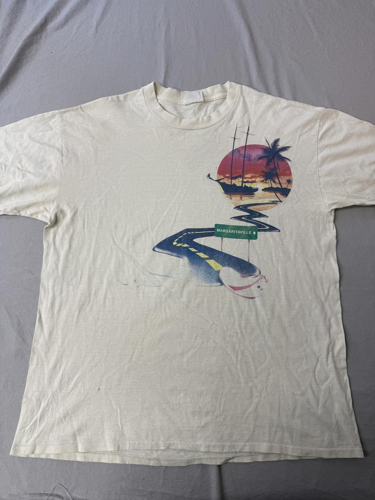 Designer Vtg Margaritaville T-shirt There's A Woman to Blame XL Size US XL / EU 56 / 4 - 2 Thumbnail